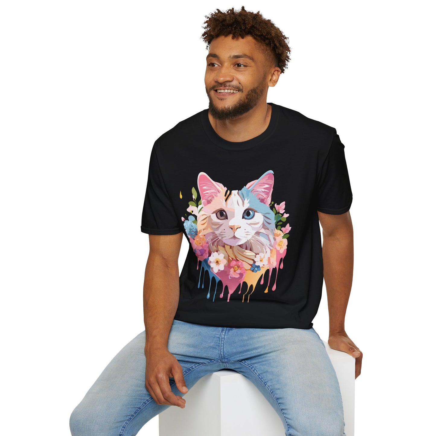 Cat Shirt, Shirt with Cat, Cats Tee, Kitten Tee