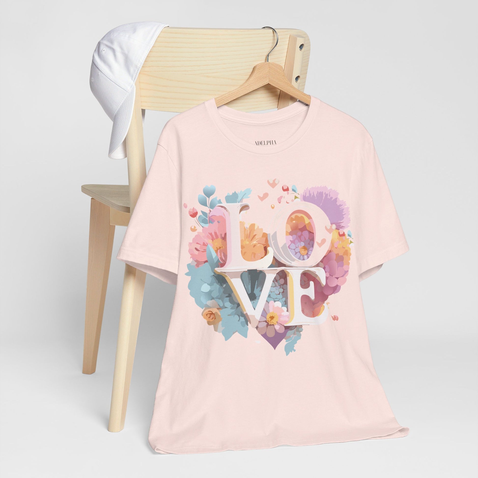 Natural Cotton Tee Shirt - Love story Collection Printify