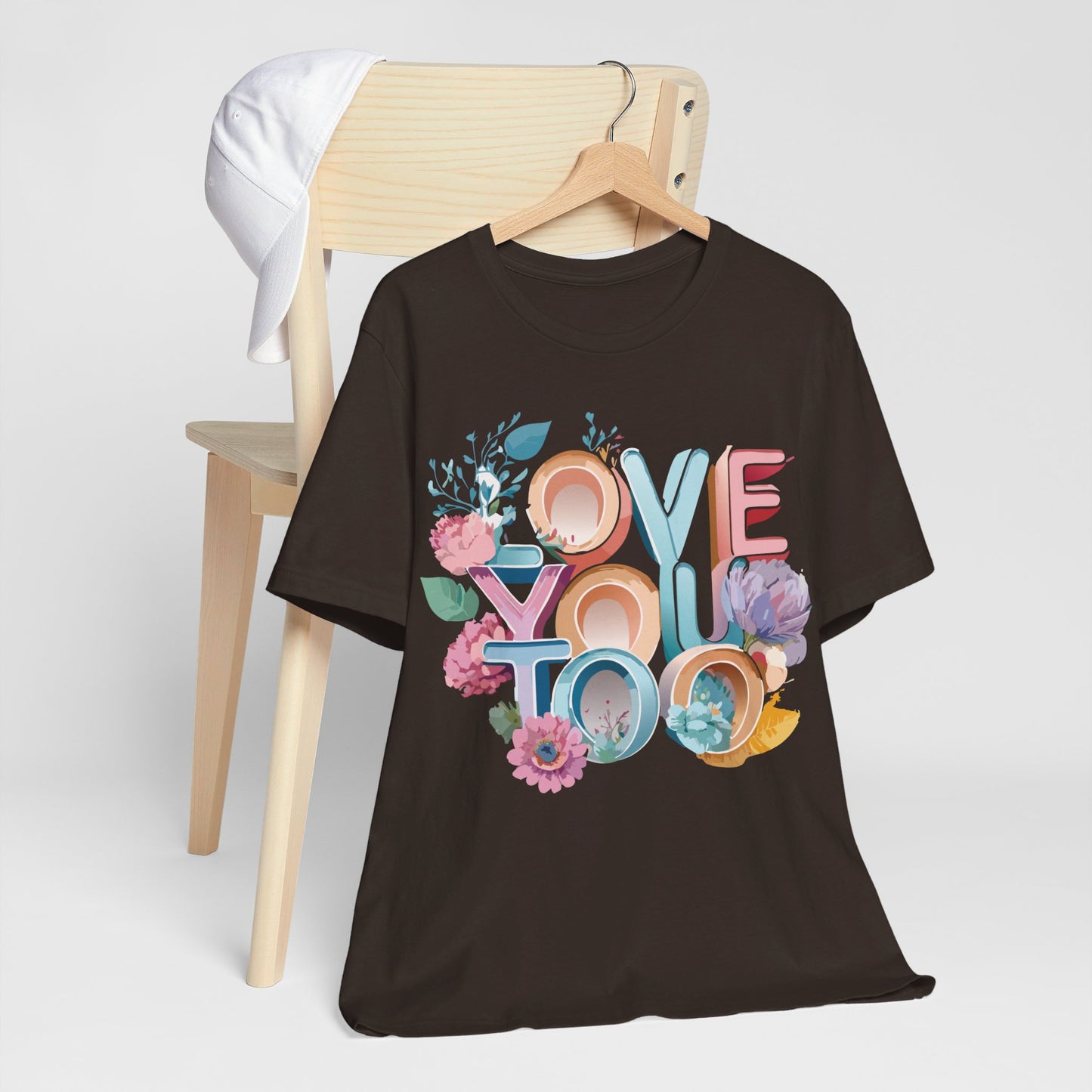 Natural Cotton Tee Shirt - Love Story Collection Printify