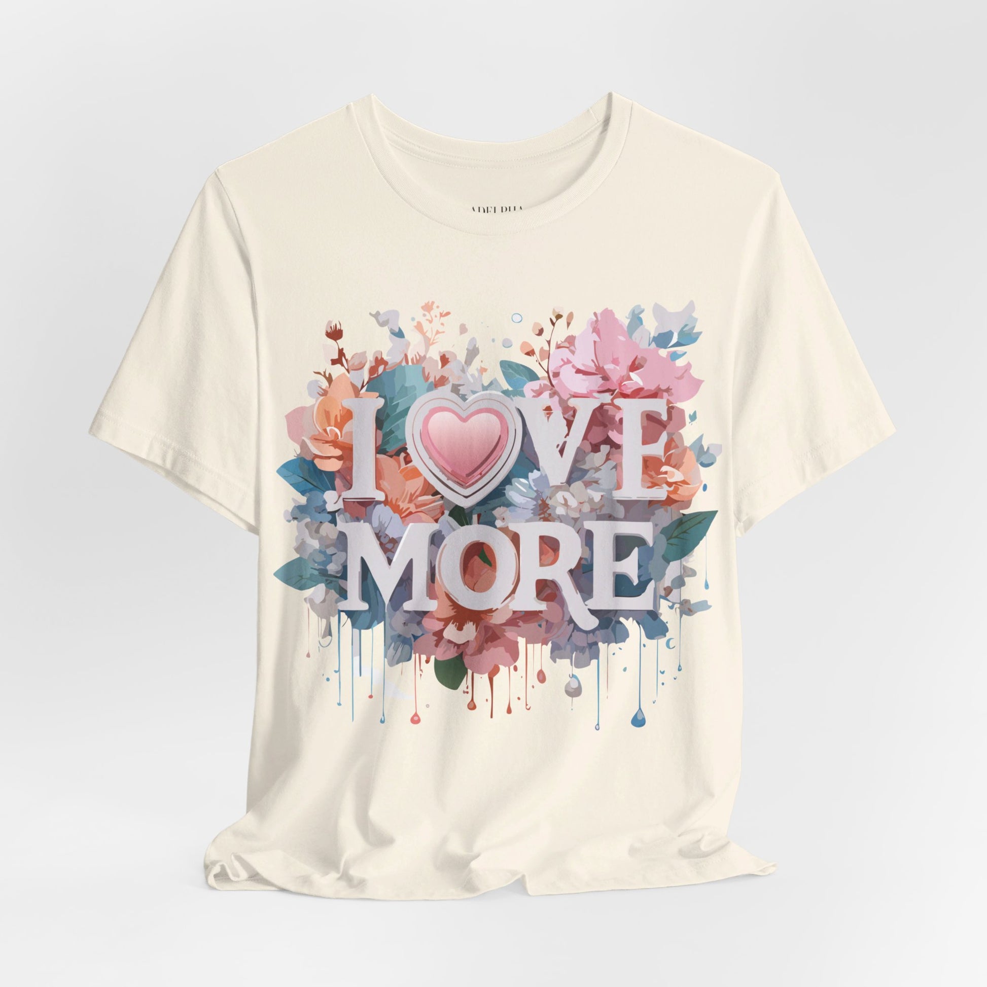 Natural Cotton Tee Shirt - Love story Collection Printify