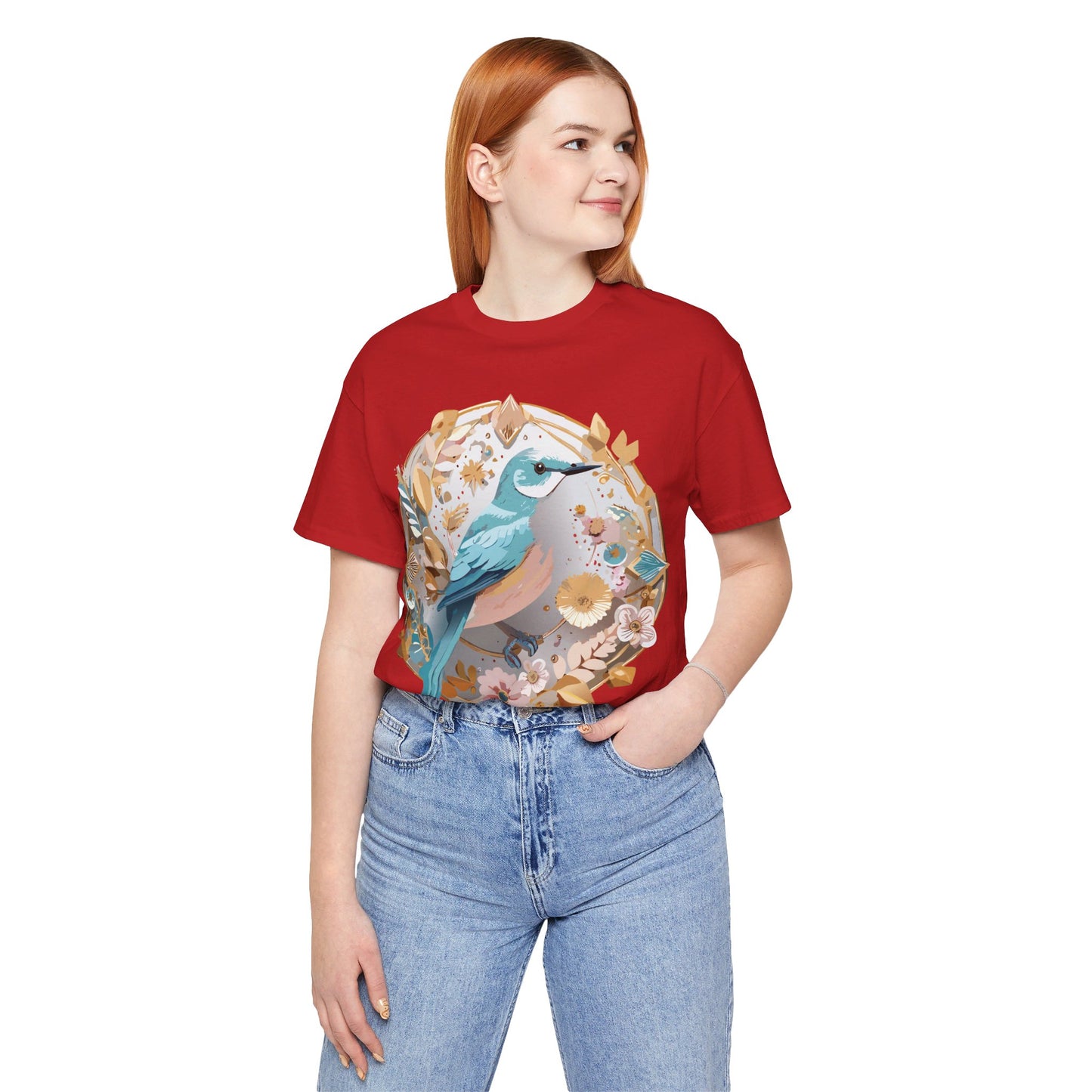 Natural Cotton Tee Shirt - Medallion Collection Printify
