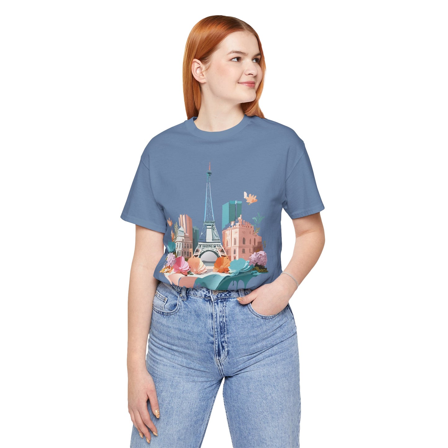 Tourist Shirt, Shirt with Paris - ADELPHA