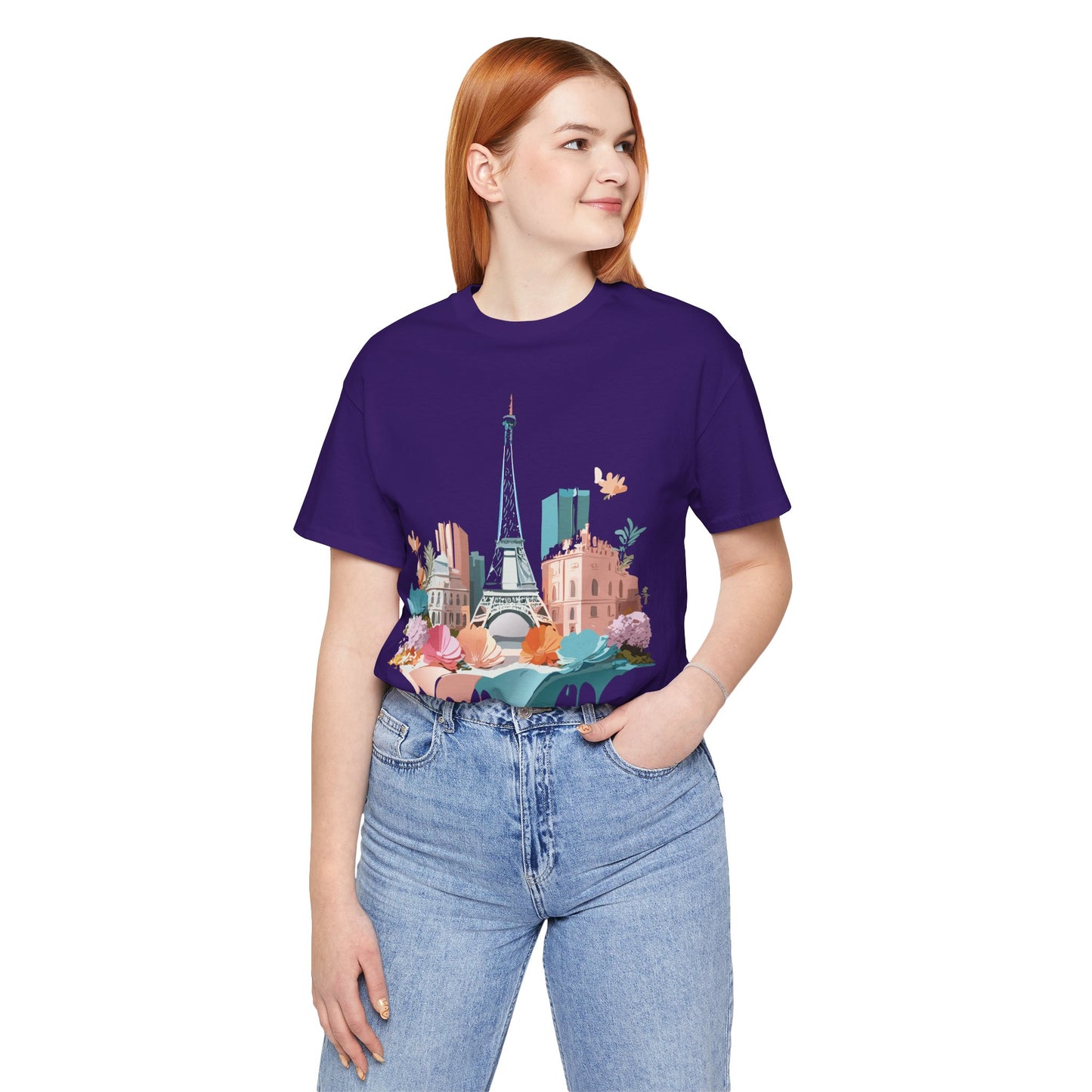 Tourist Shirt, Shirt with Paris - ADELPHA