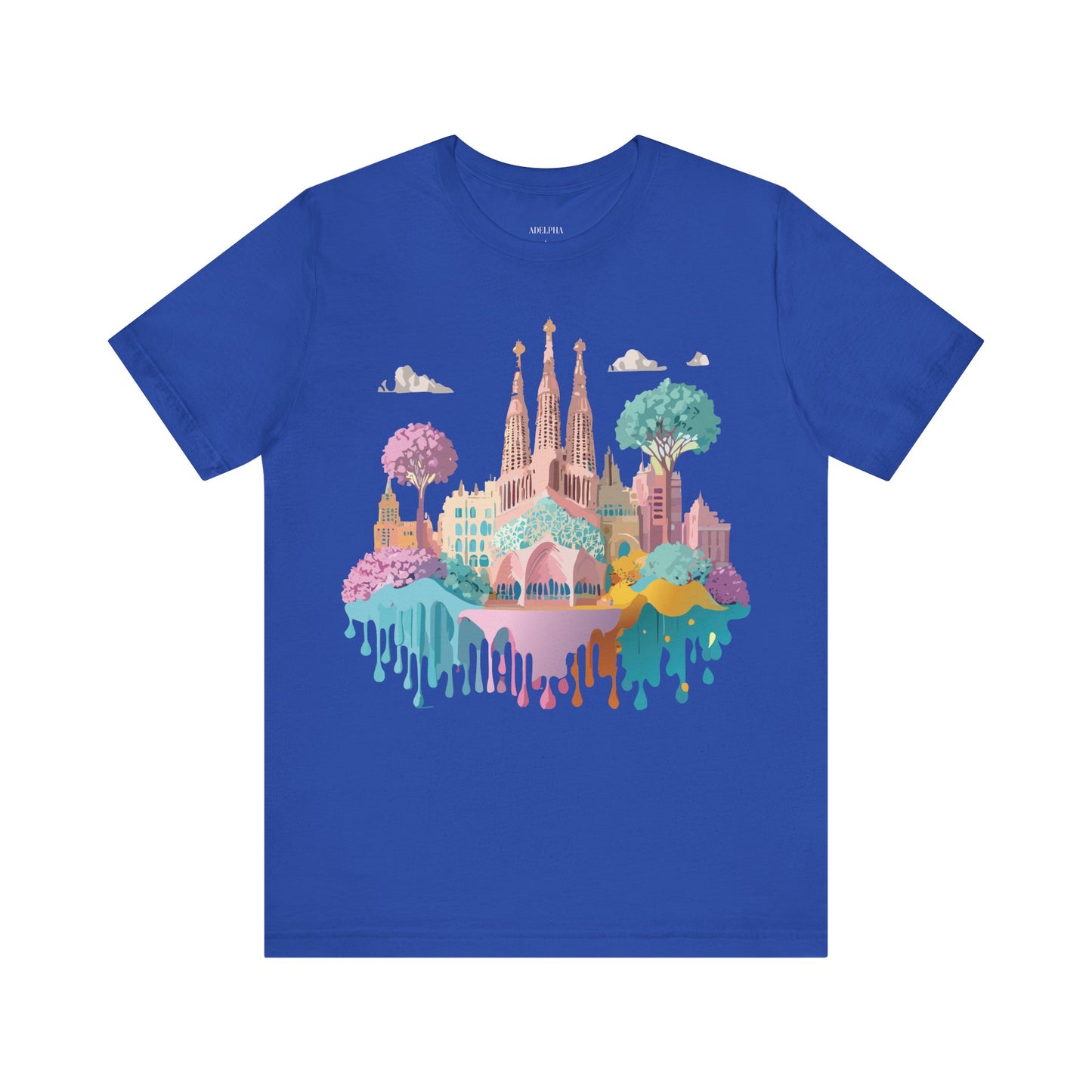 Tourist Shirt, Shirt with Barcelona - ADELPHA