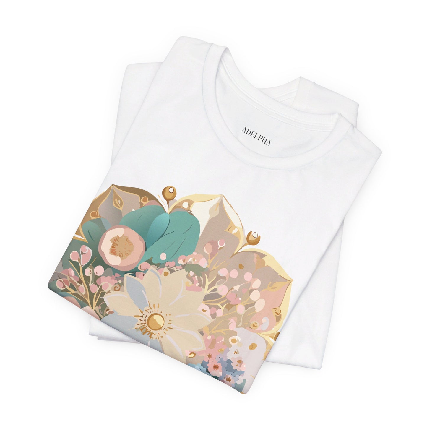 Natural Cotton Tee Shirt - Medallion Collection Printify