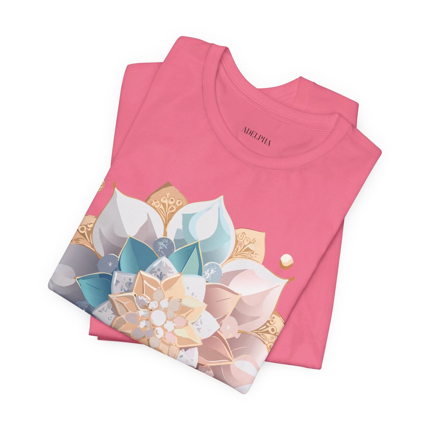 Natural Cotton Tee Shirt - Medallion Collection Printify
