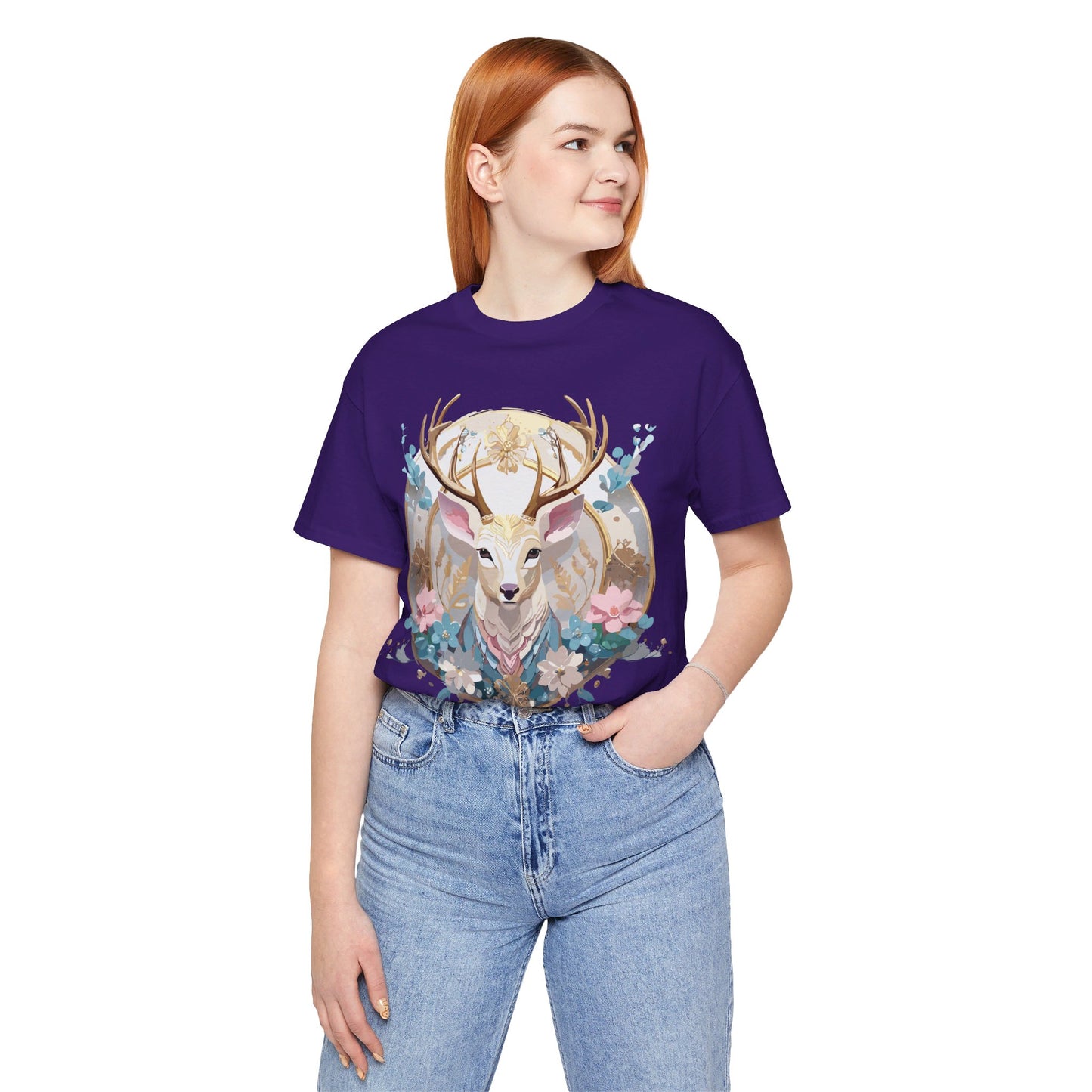 Natural Cotton Tee Shirt - Medallion Collection Printify