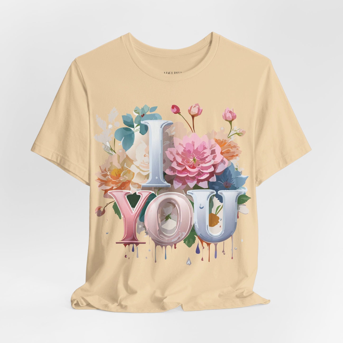 Natural Cotton Tee Shirt - Love story Collection Printify