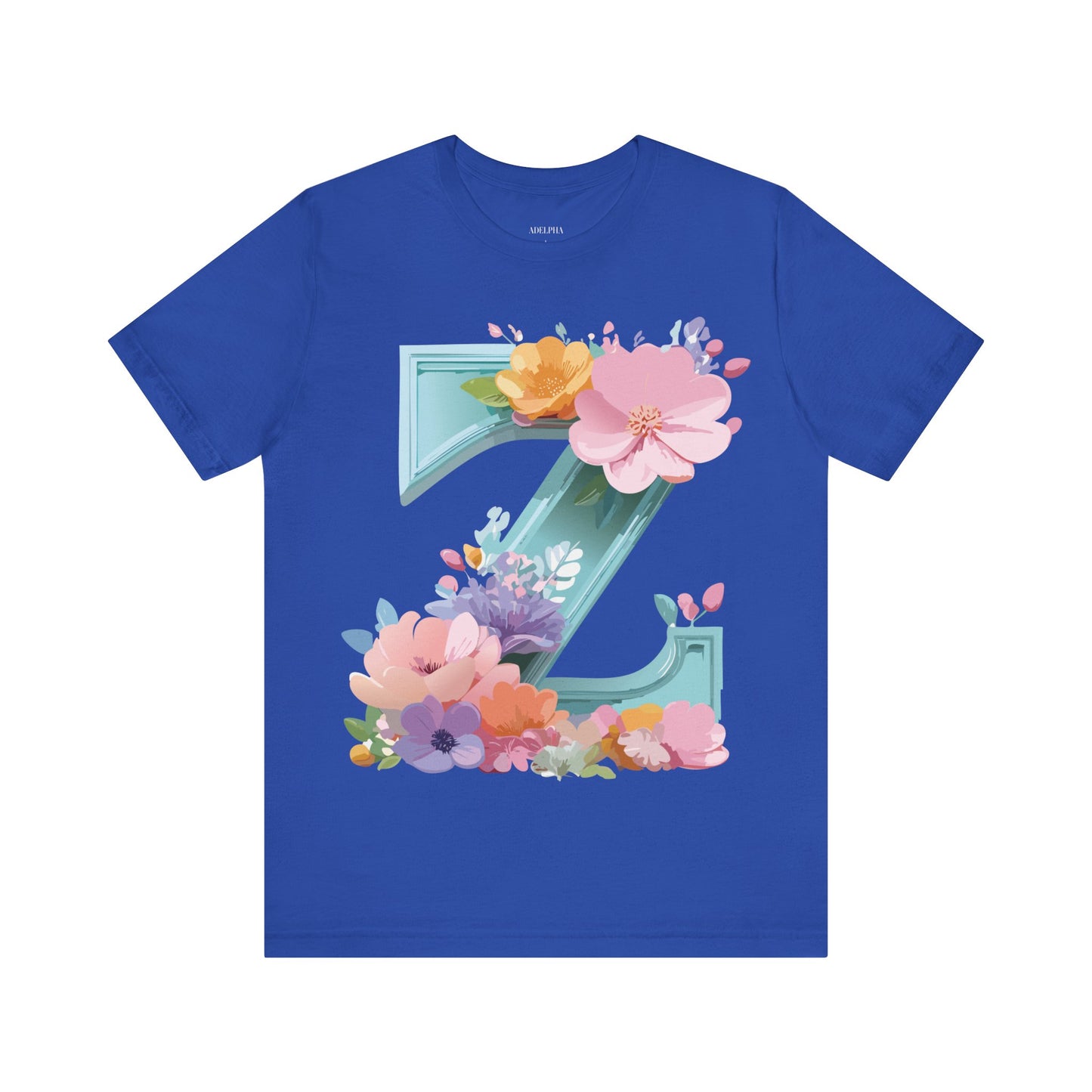 Natural Cotton Tee Shirt - Letters Collection - Z Printify