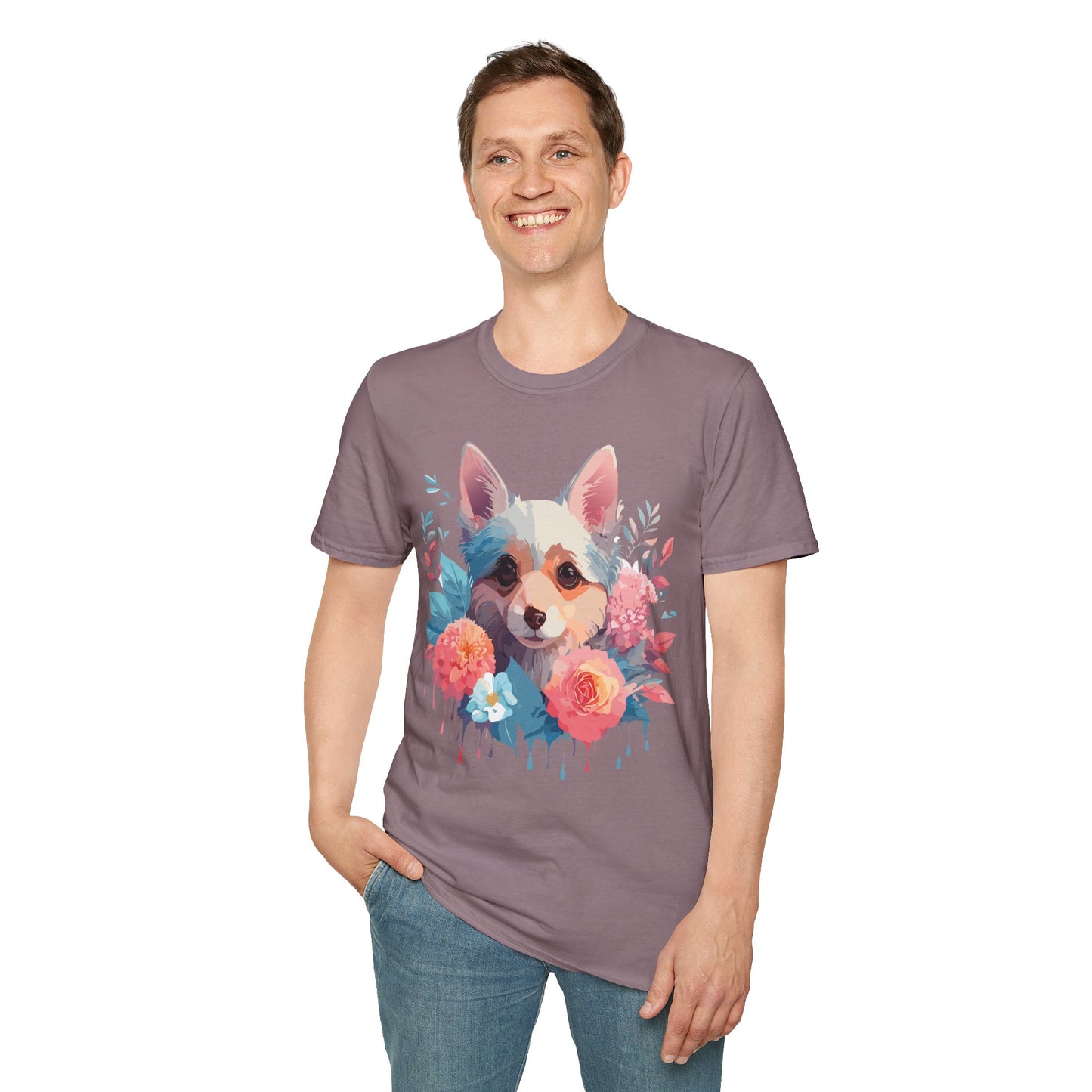 Dog Shirt, Shirt with Dog, Animal Tee, Shirt with Animals