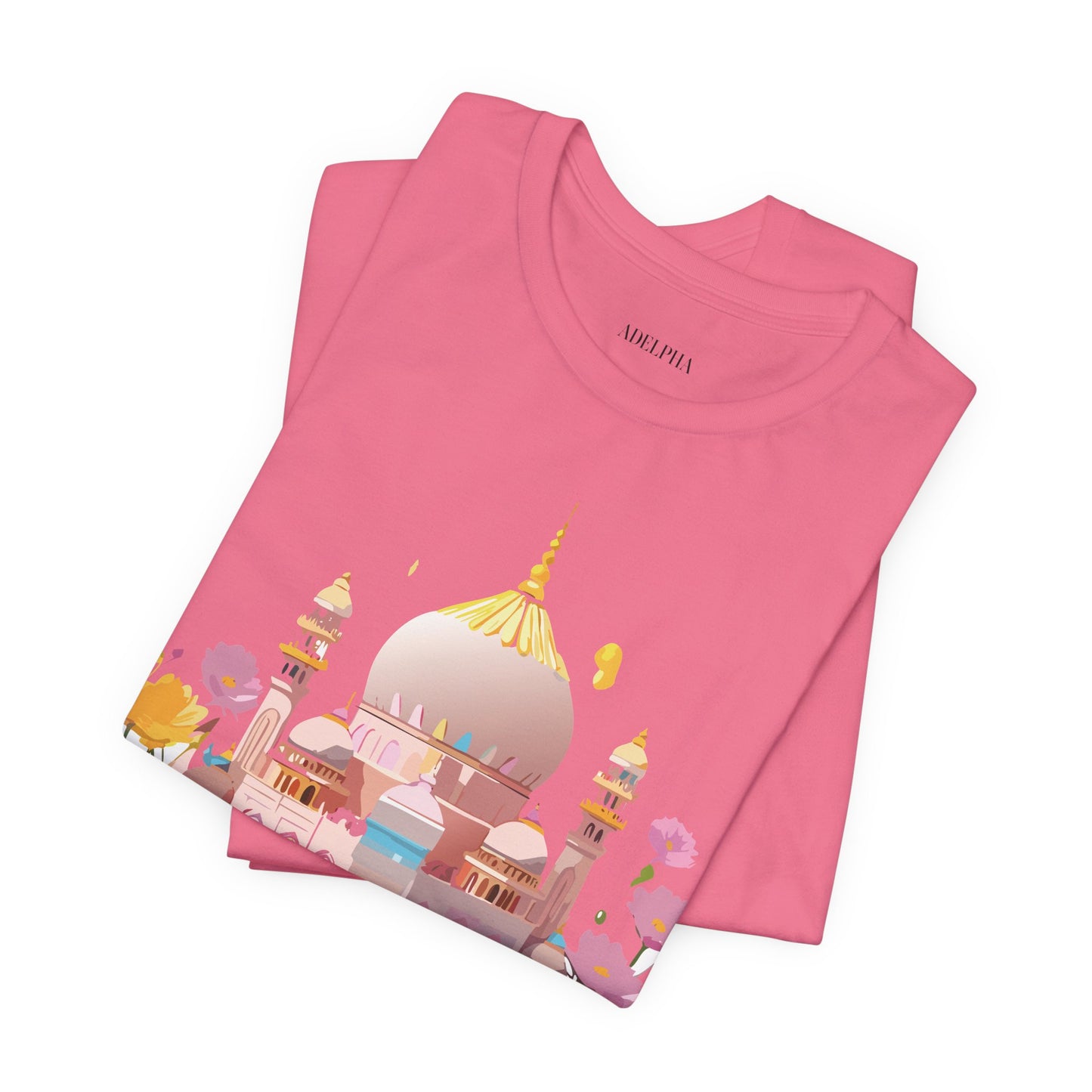 Natural Cotton Tee Shirt - Bukhara, Uzbekistan Printify