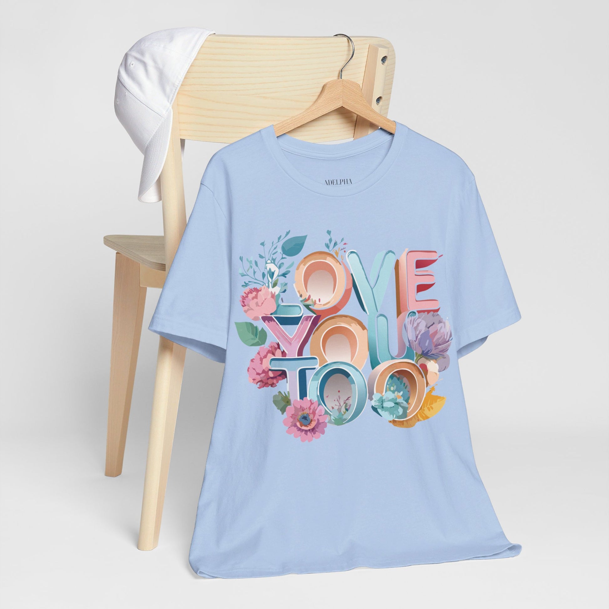 Natural Cotton Tee Shirt - Love story Collection Printify