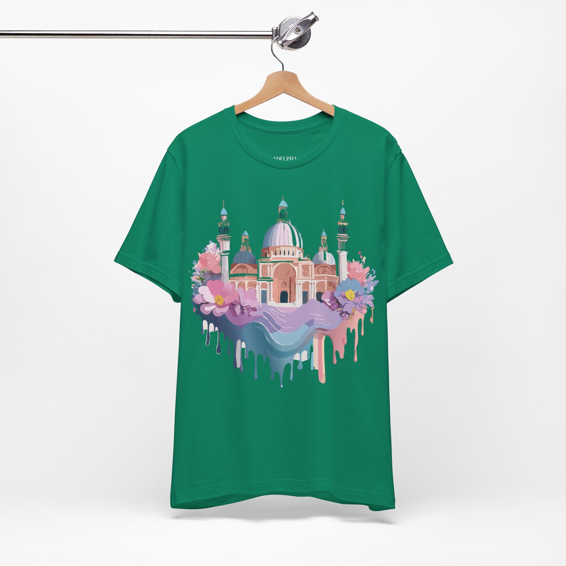 Natural Cotton Tee Shirt - Beautiful Places Collection - Venice Printify