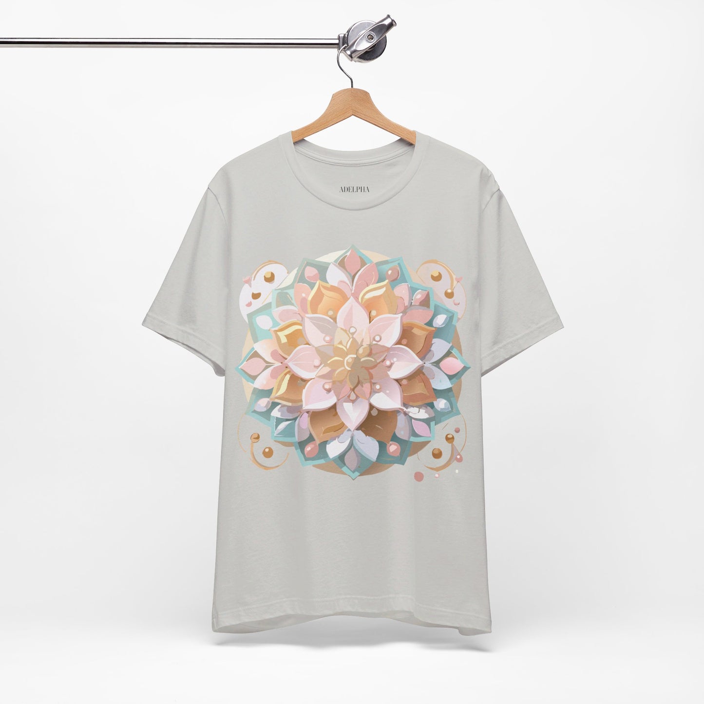 Natural Cotton Tee Shirt - Medallion Collection Printify