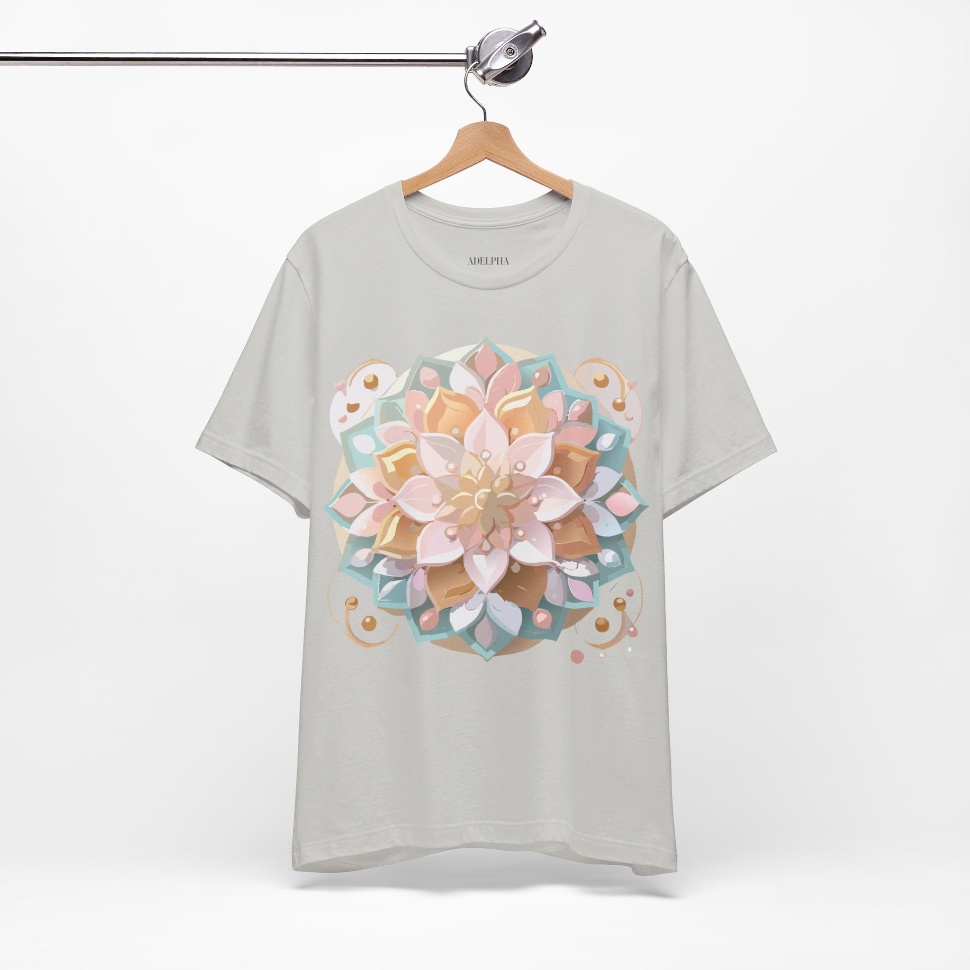 Natural Cotton Tee Shirt - Medallion Collection Printify