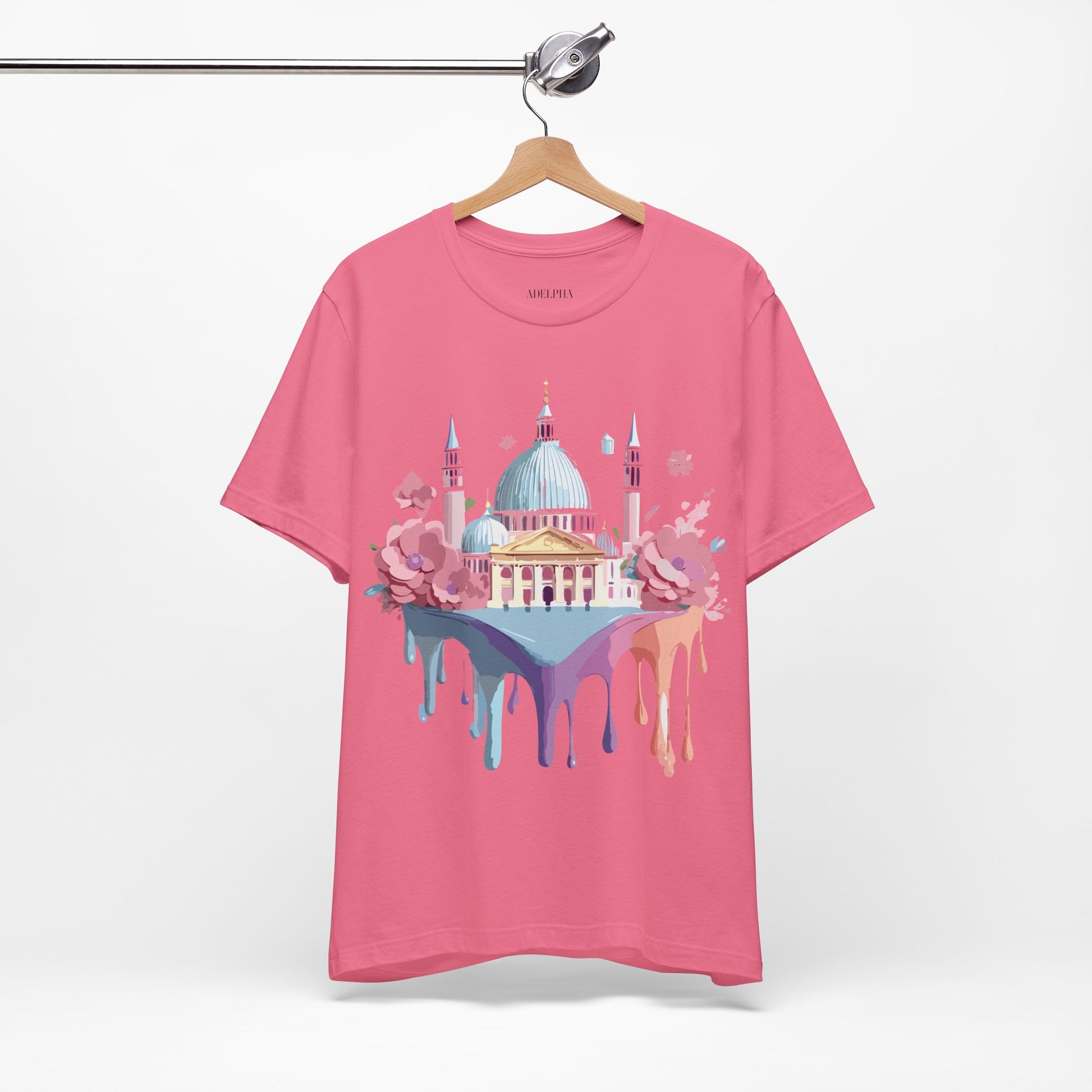 Natural Cotton Tee Shirt - Beautiful Places Collection - Venice Printify