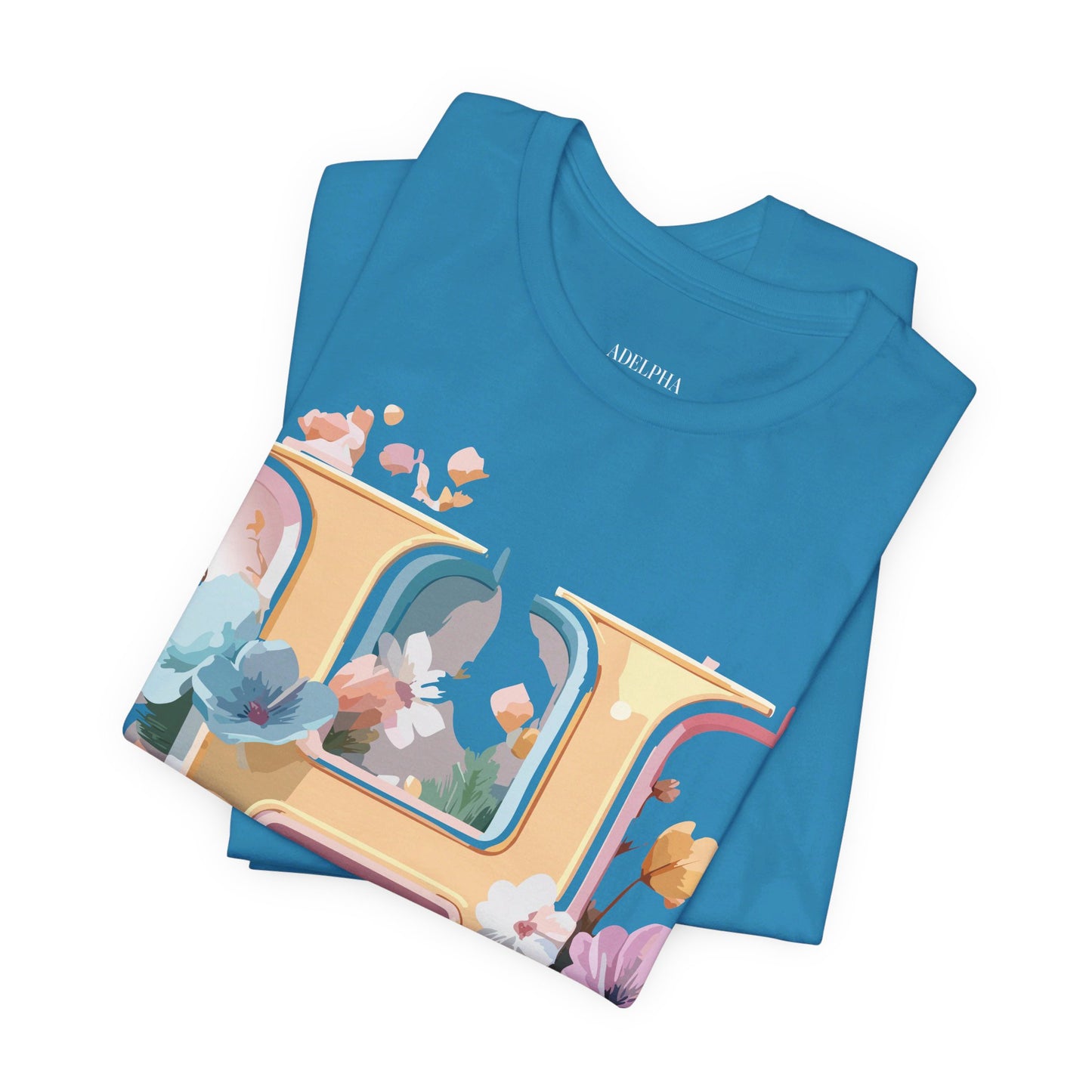 Natural Cotton Tee Shirt - Letters Collection - H Printify