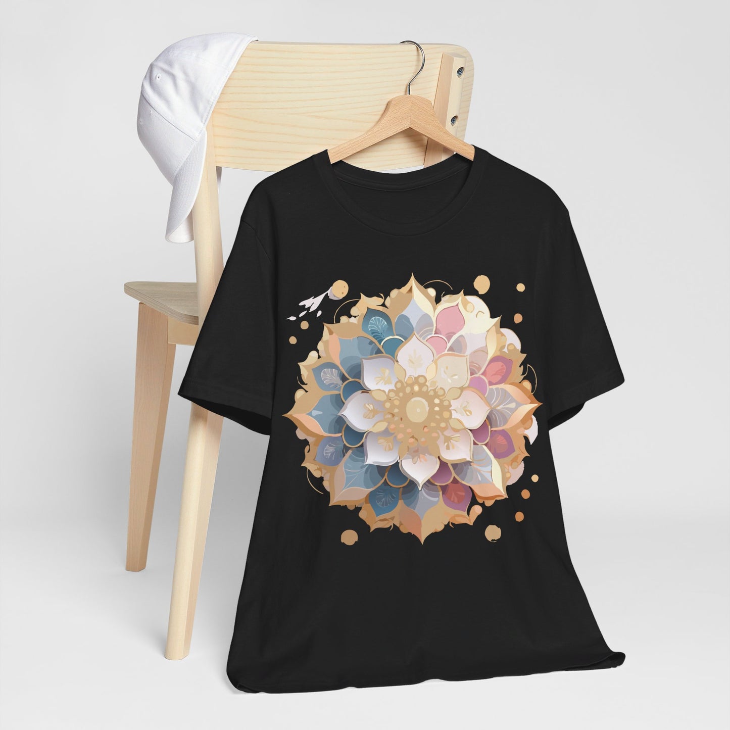 Natural Cotton Tee Shirt - Medallion Collection Printify