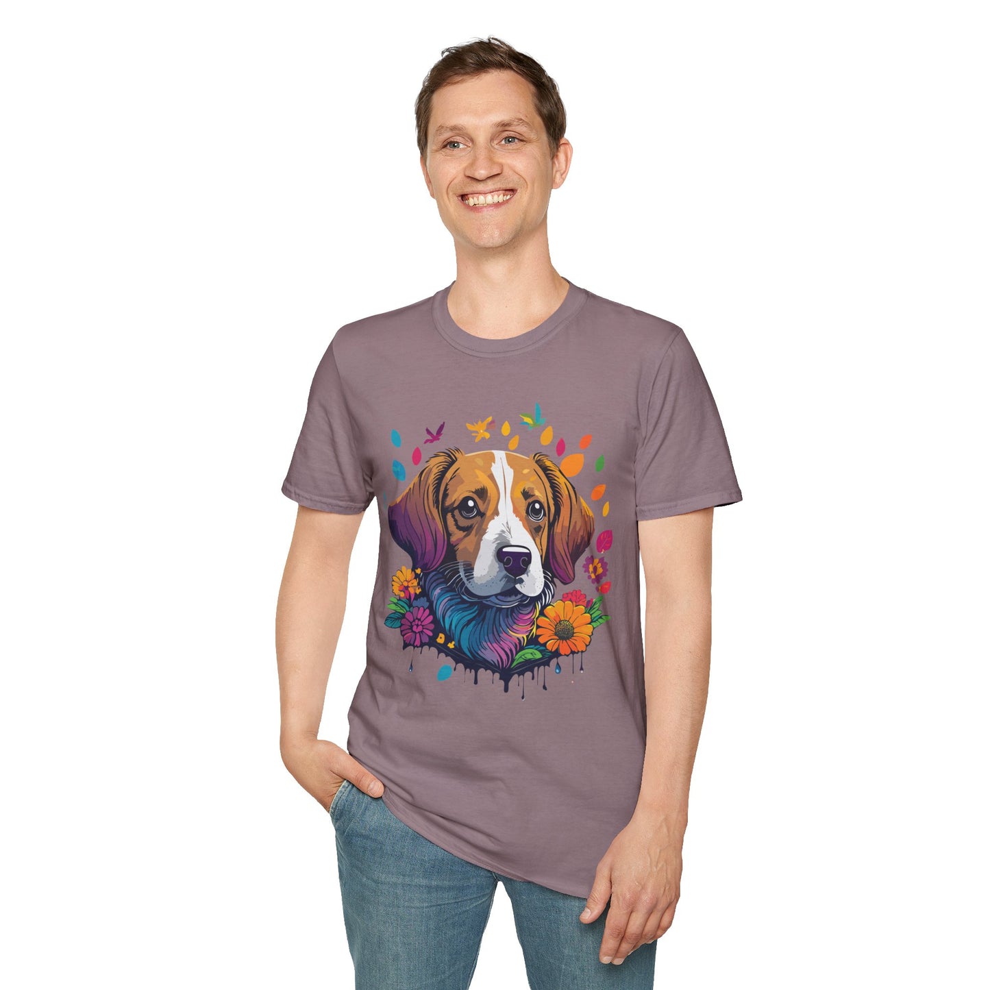 Dog Shirt, Shirt with Dog, Animal Tee, Shirt with Animals