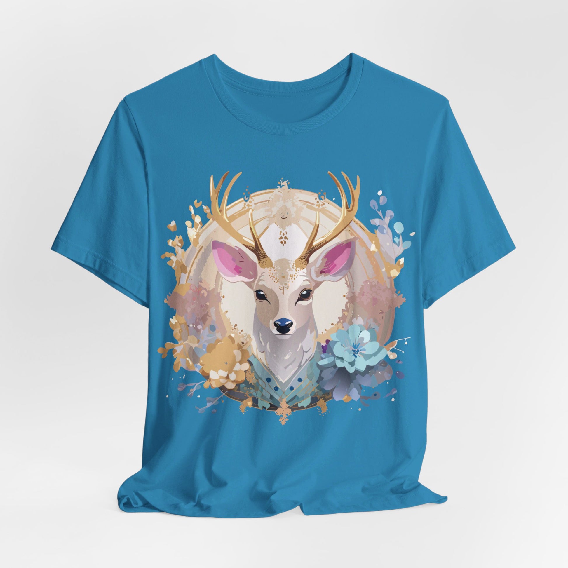 Natural Cotton Tee Shirt - Medallion Collection Printify