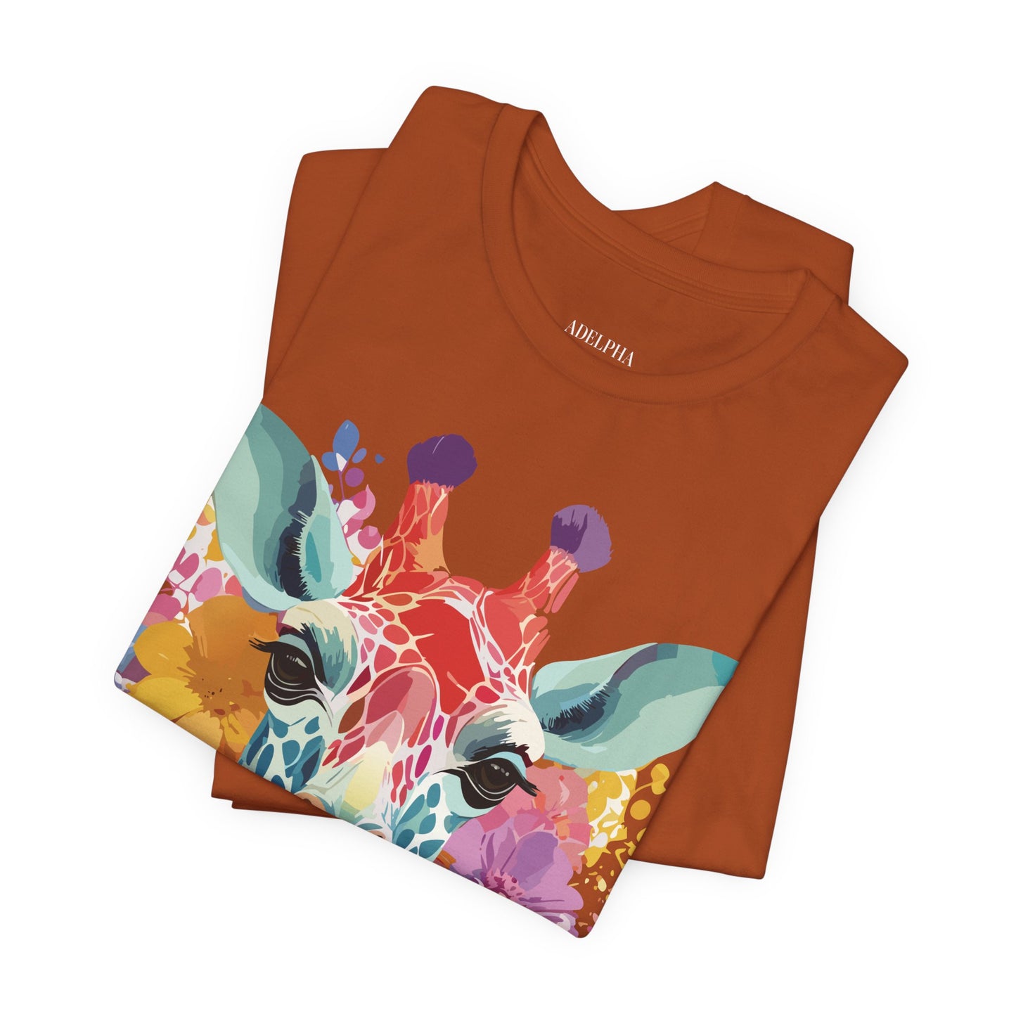 Shirt with Animals | Giraffe Printify