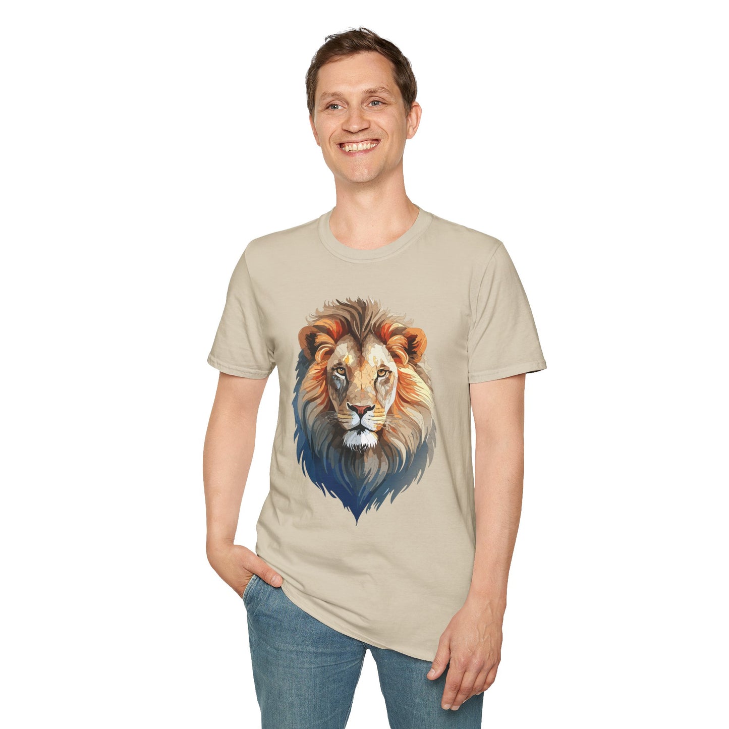 Lion Shirt, Shirt with Lion, Animal Tee, Shirt with Animals