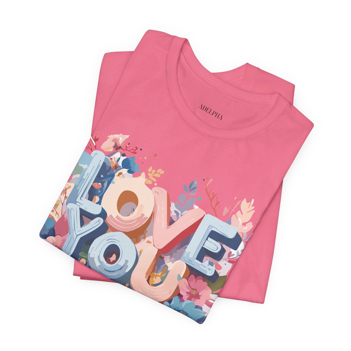 Natural Cotton Tee Shirt - Love story Collection Printify