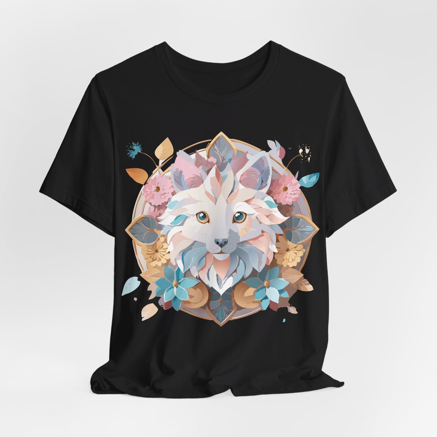 Natural Cotton Tee Shirt - Medallion Collection Printify