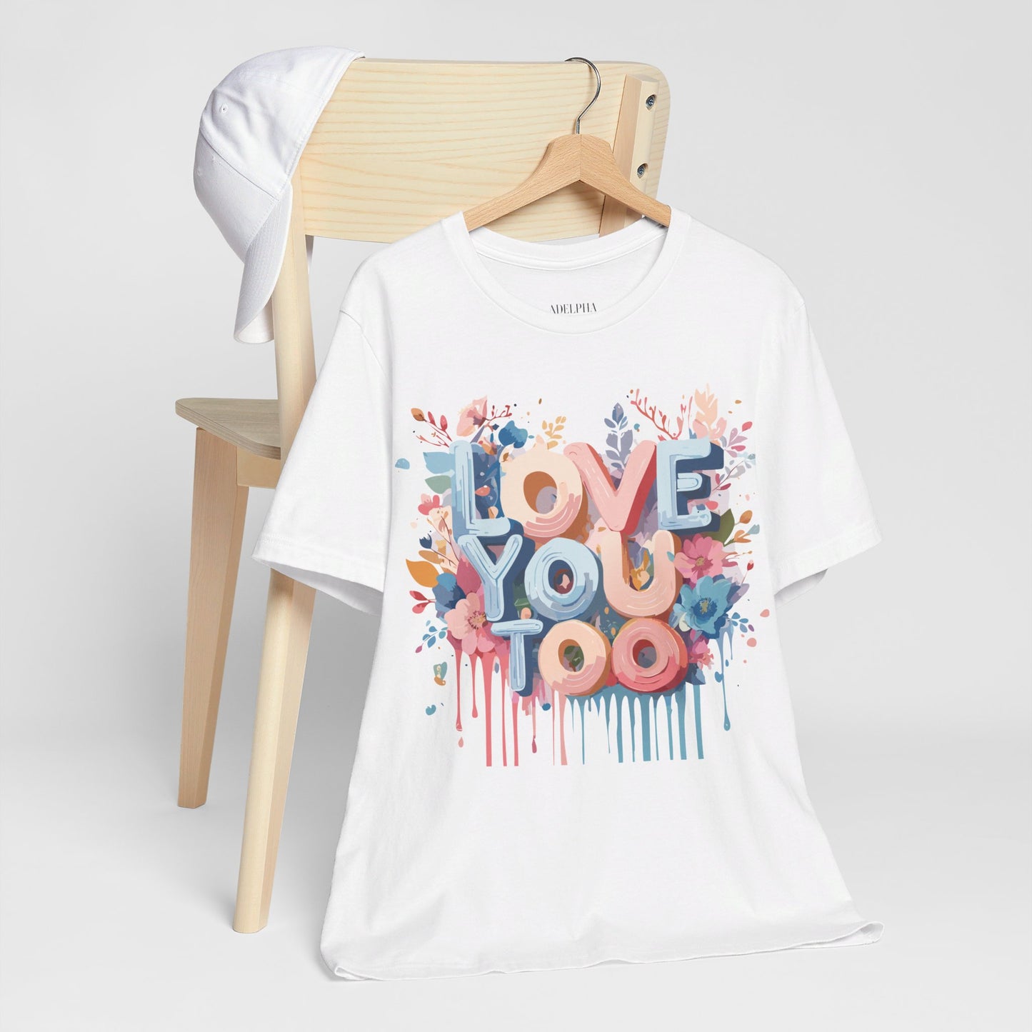 Natural Cotton Tee Shirt - Love story Collection Printify