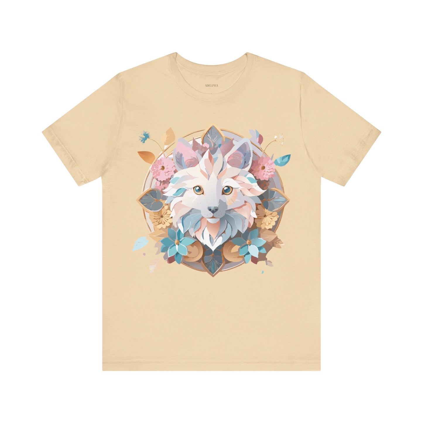 Natural Cotton Tee Shirt - Medallion Collection Printify