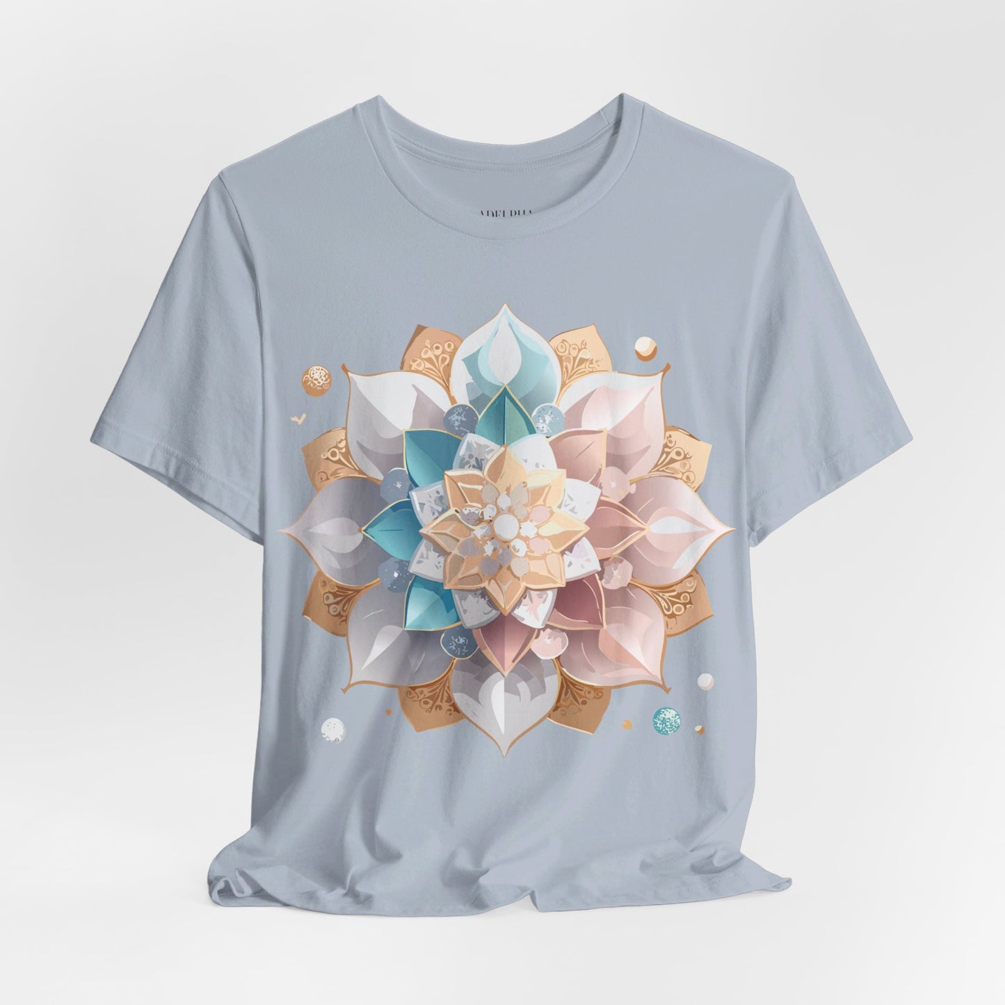 Natural Cotton Tee Shirt - Medallion Collection Printify