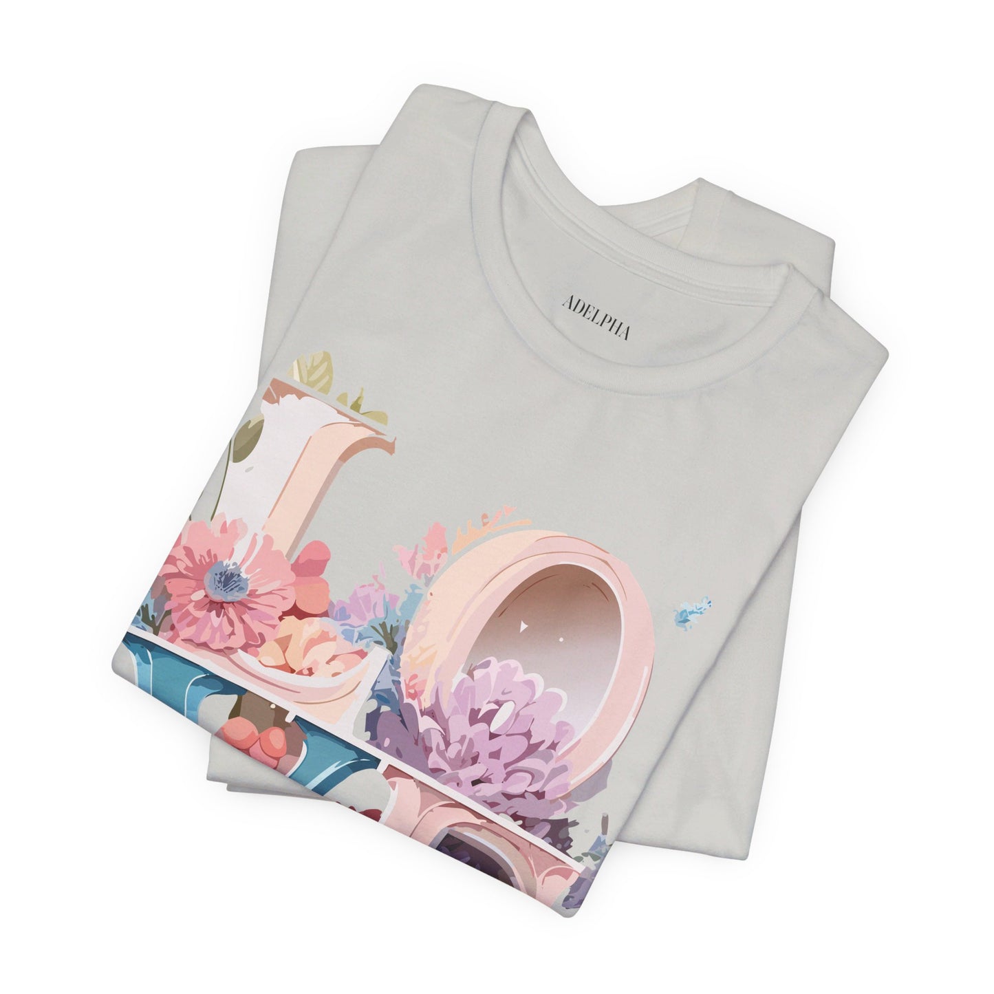 Natural Cotton Tee Shirt - Love story Collection Printify