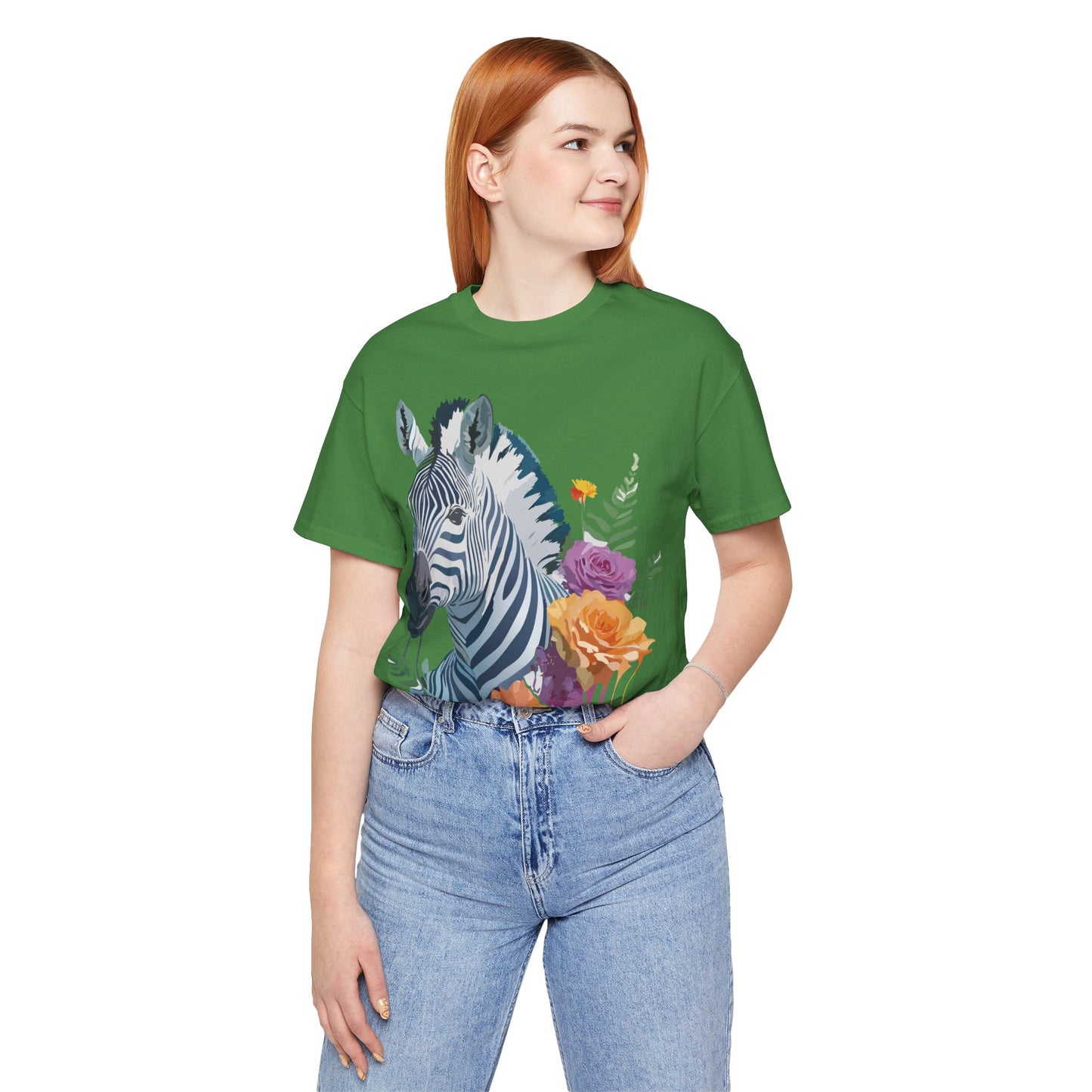 Shirt with Animals | Zebra Printify