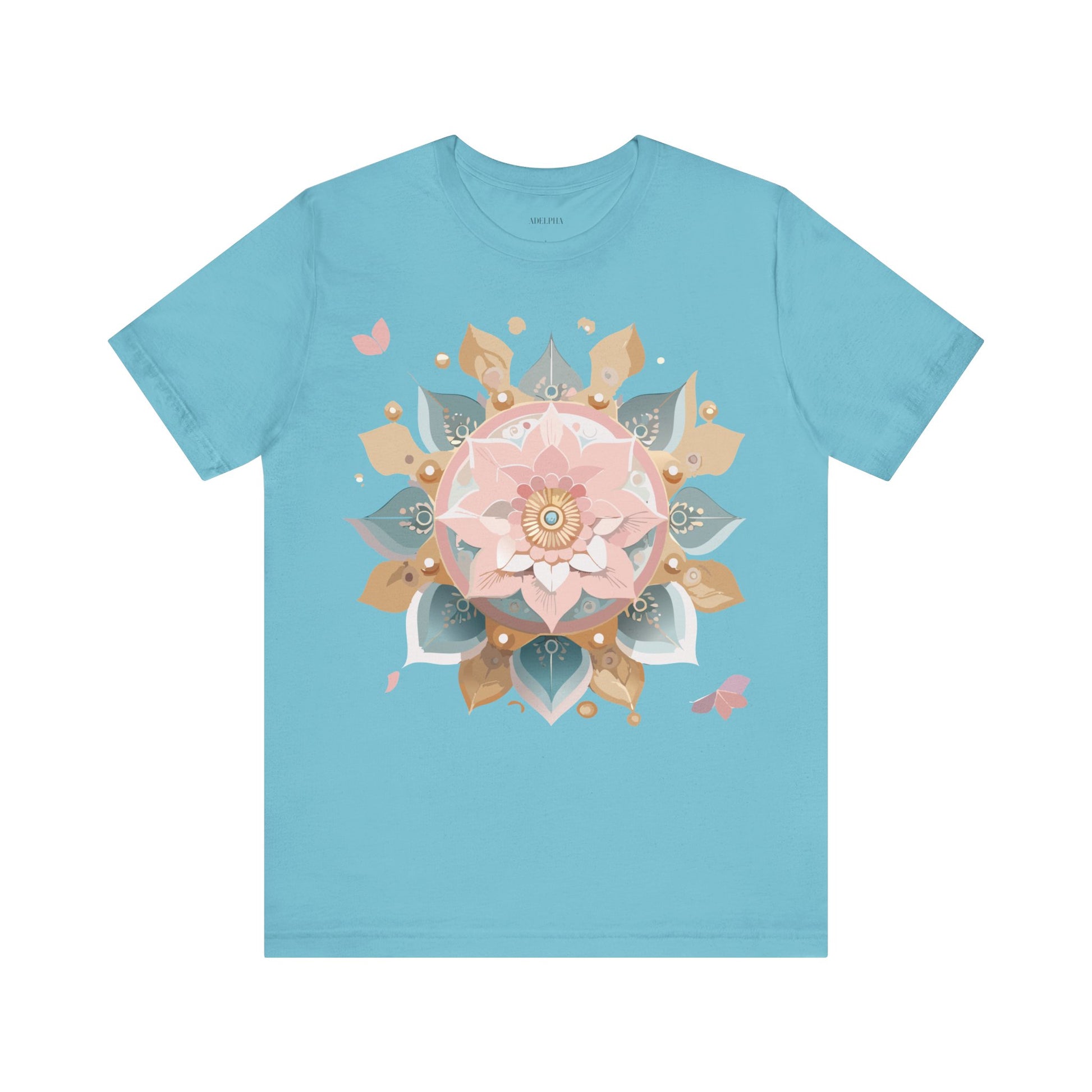 Natural Cotton Tee Shirt - Medallion Collection Printify