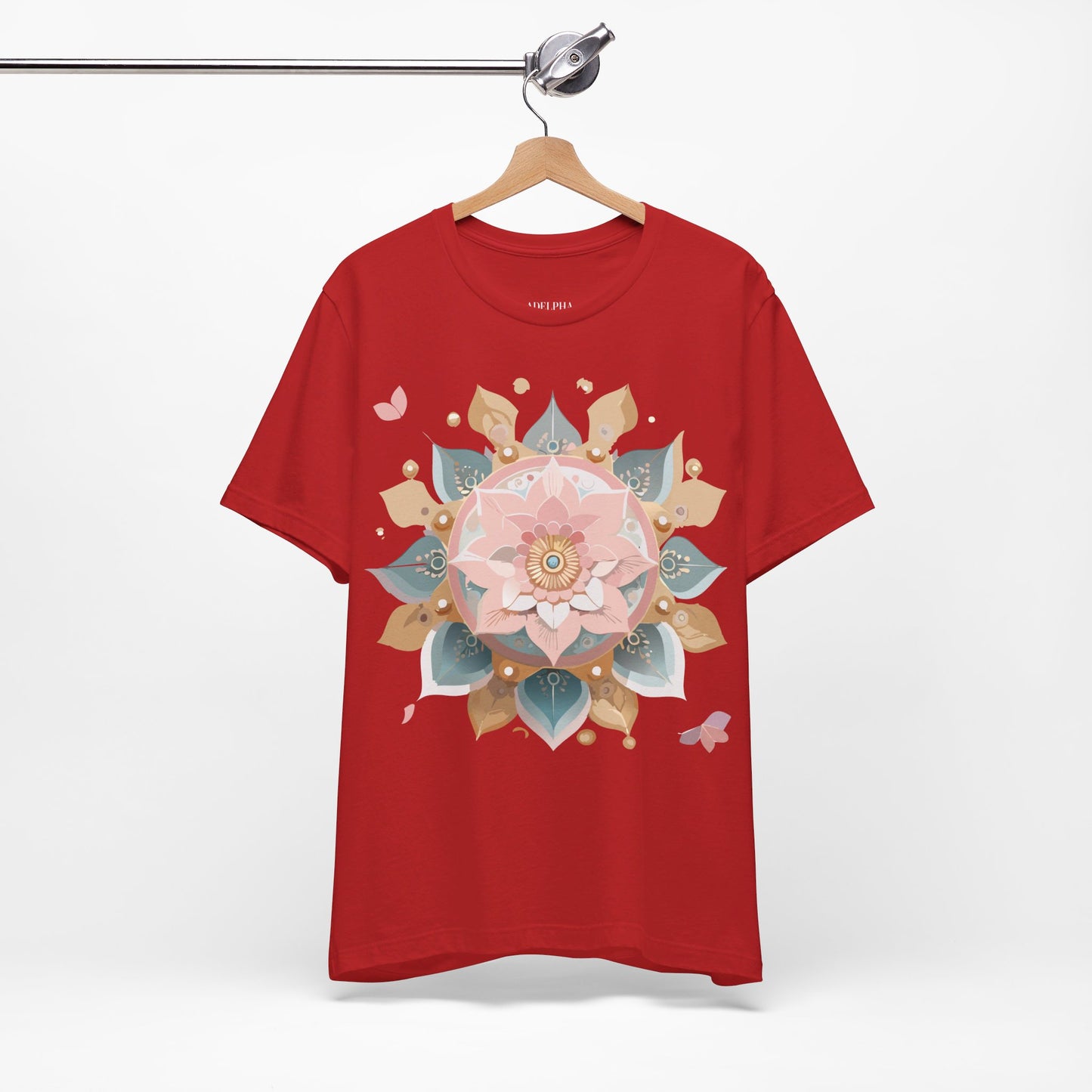 Natural Cotton Tee Shirt - Medallion Collection Printify