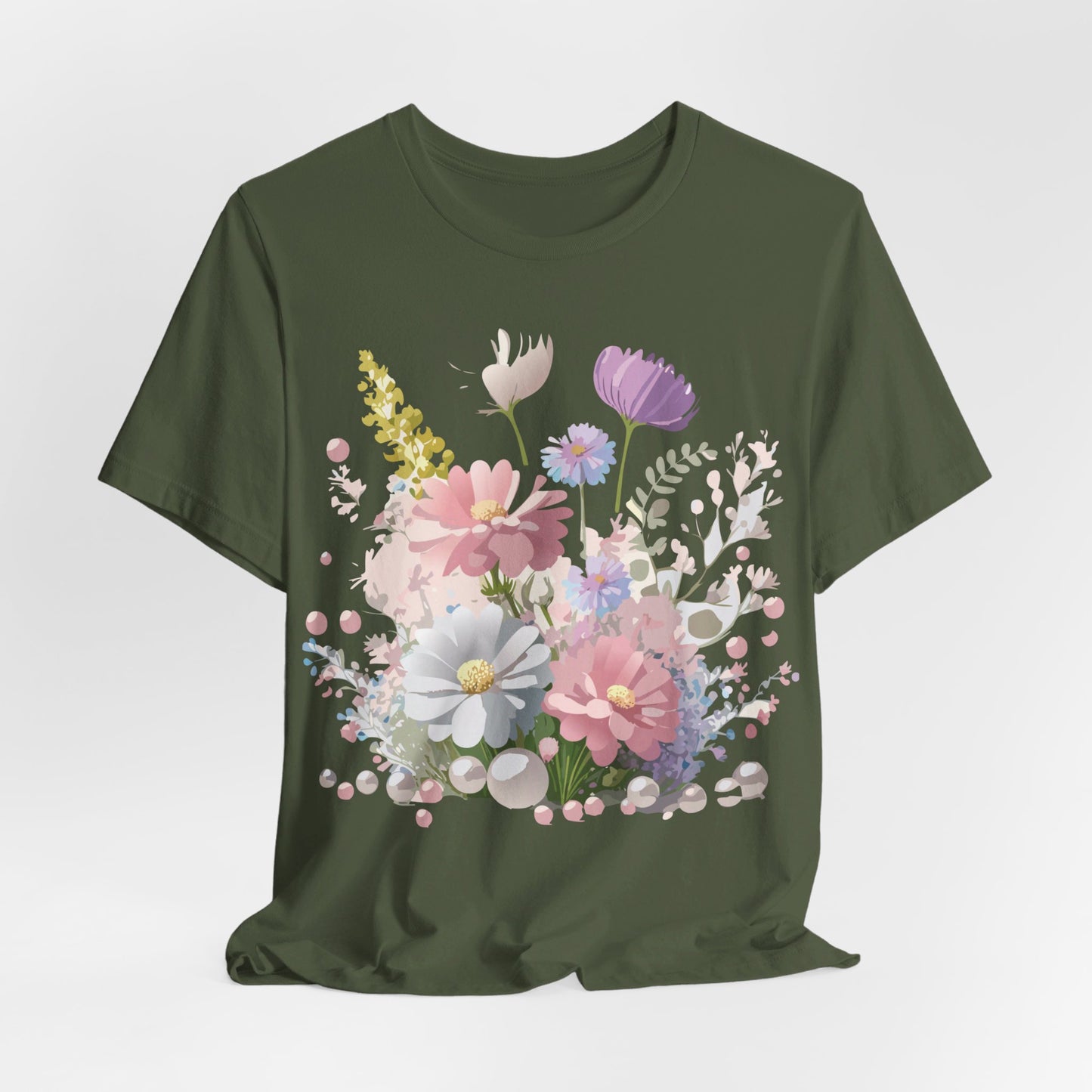 Shirt with Flowers | Floral shirt | Flowers shirt Printify