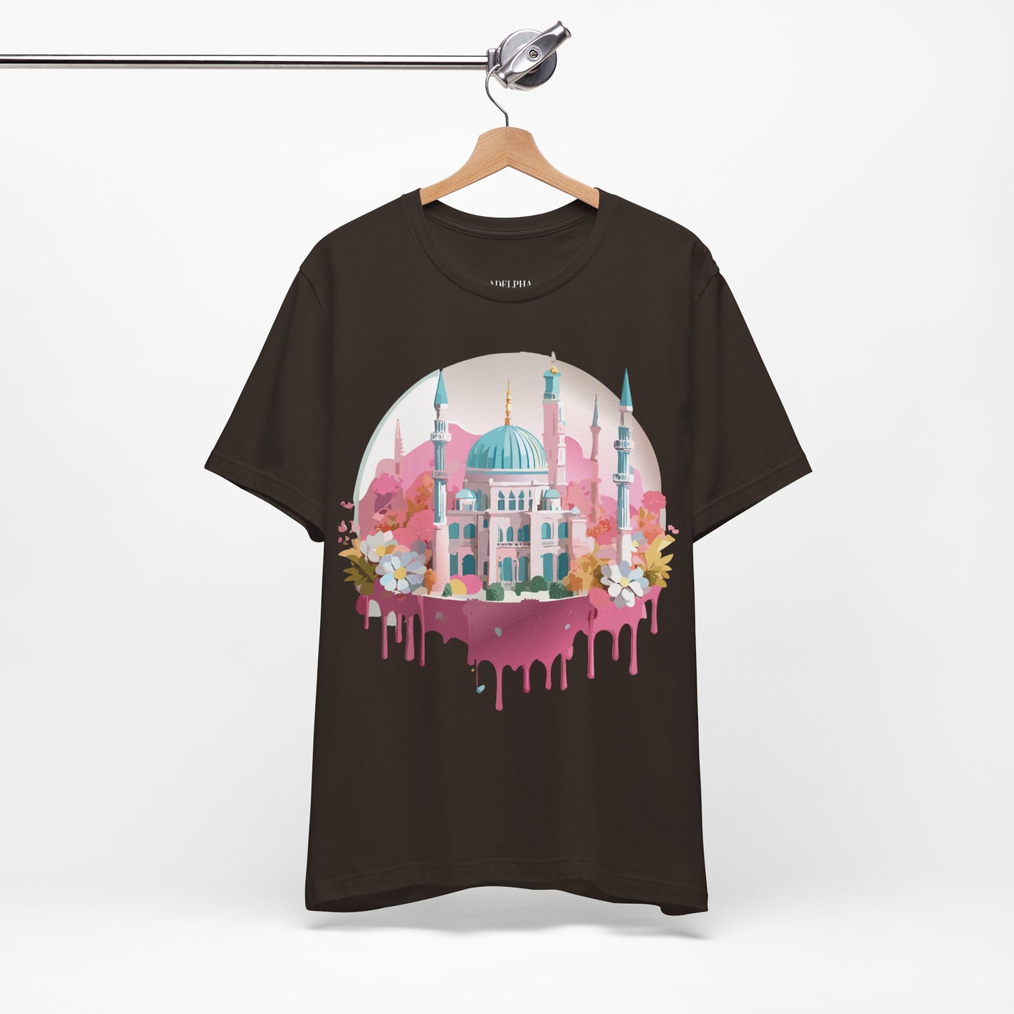 Natural Cotton Tee Shirt - Istanbul, Turkey Printify
