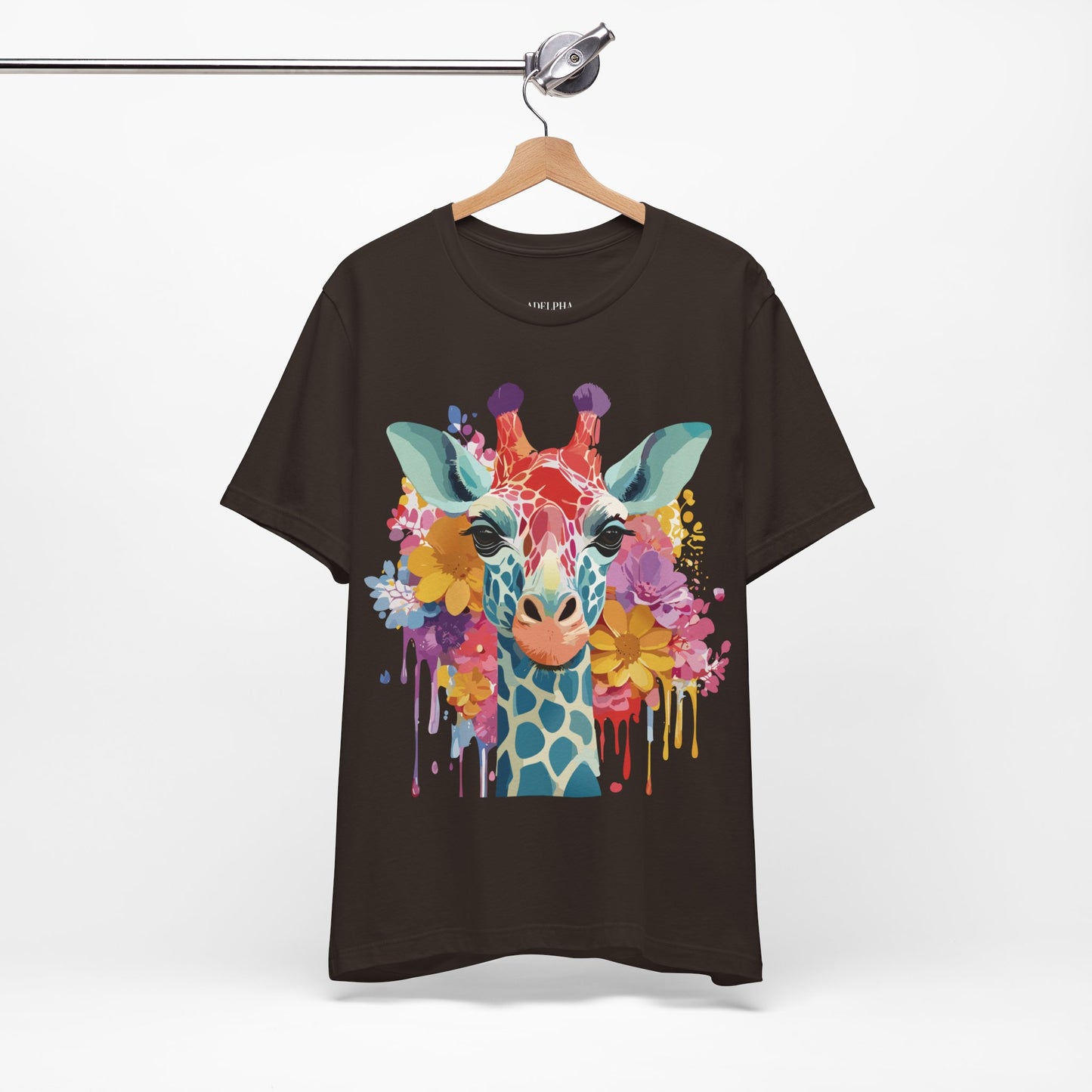Shirt with Animals | Giraffe Printify