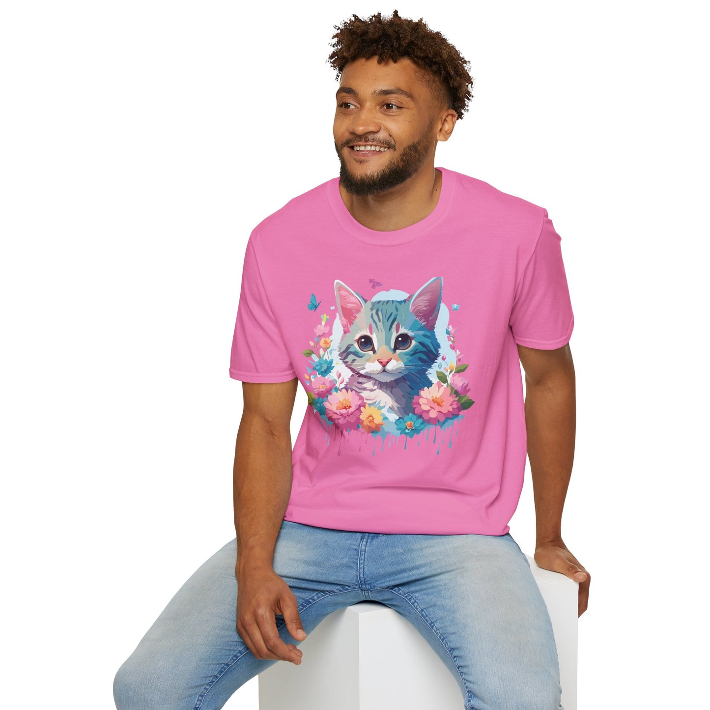 Cat Shirt, Shirt with Cat, Cats Tee, Kitten Tee