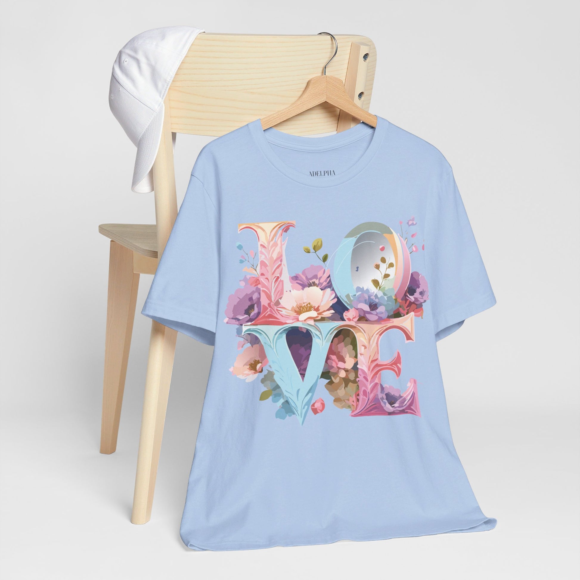 Natural Cotton Tee Shirt - Love story Collection Printify