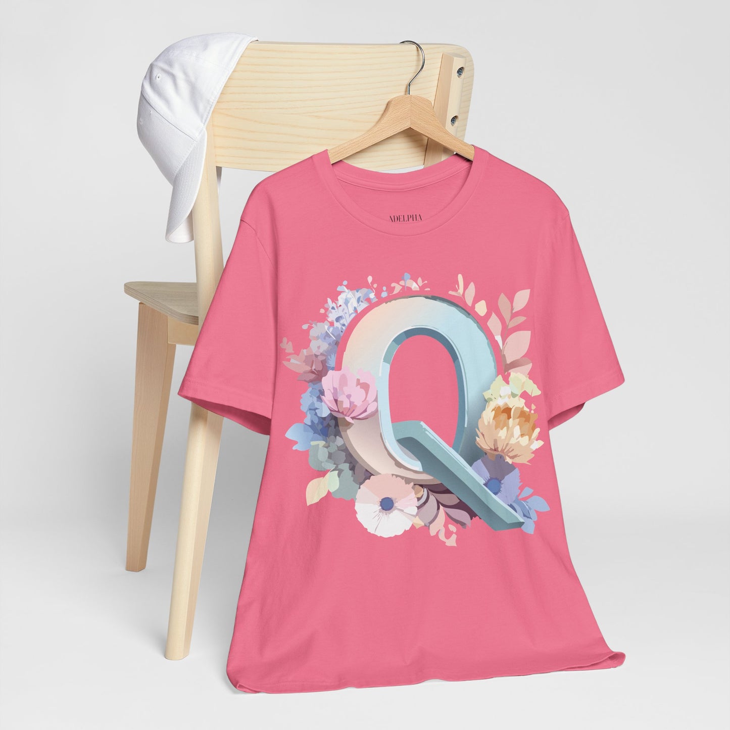 Letter Shirt, Letter Q Shirt - ADELPHA