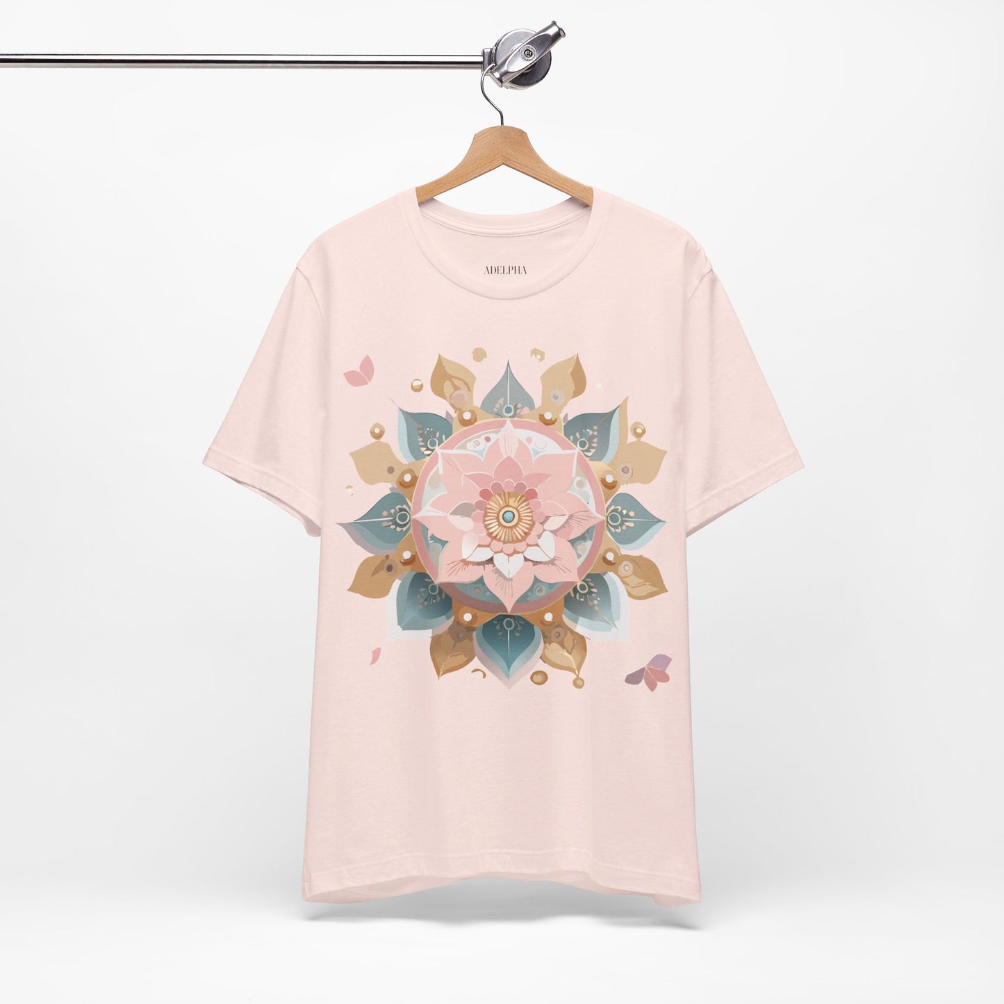 Natural Cotton Tee Shirt - Medallion Collection Printify