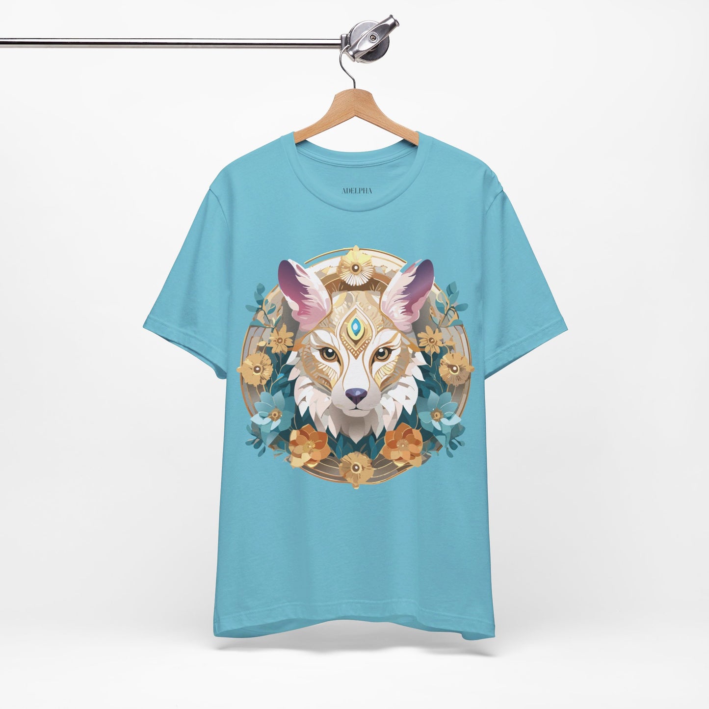 Natural Cotton Tee Shirt - Medallion Collection Printify
