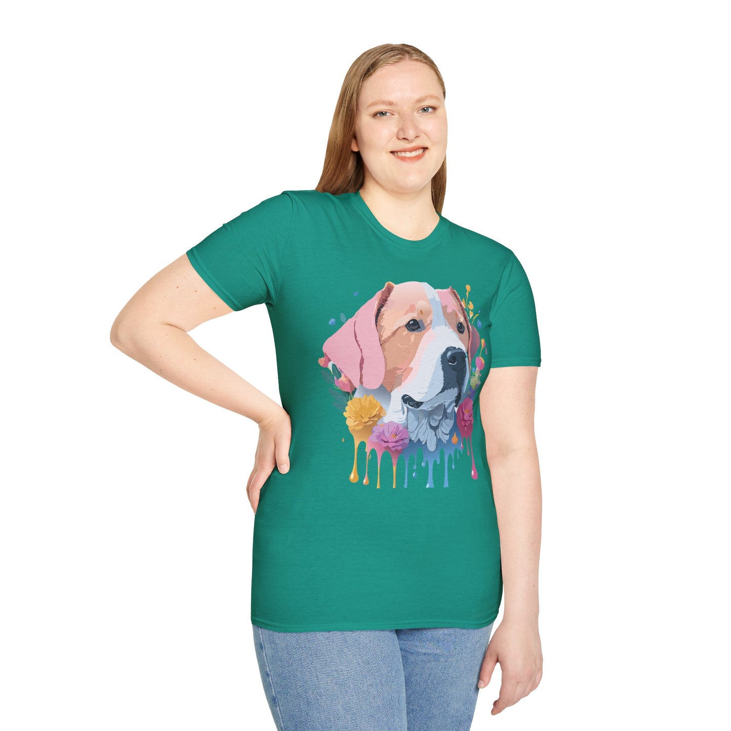 Dog Shirt, Shirt with Dog, Animal Tee, Shirt with Animals