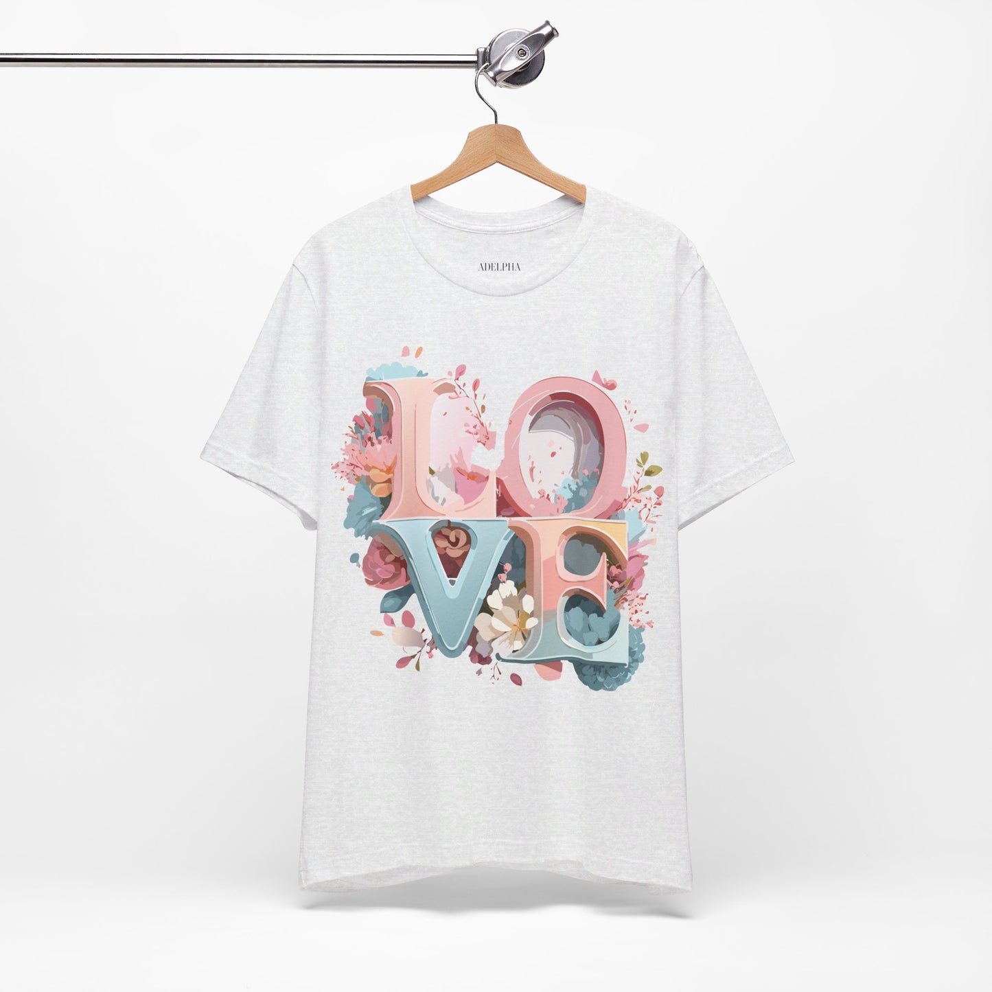 Natural Cotton Tee Shirt - Love story Collection Printify