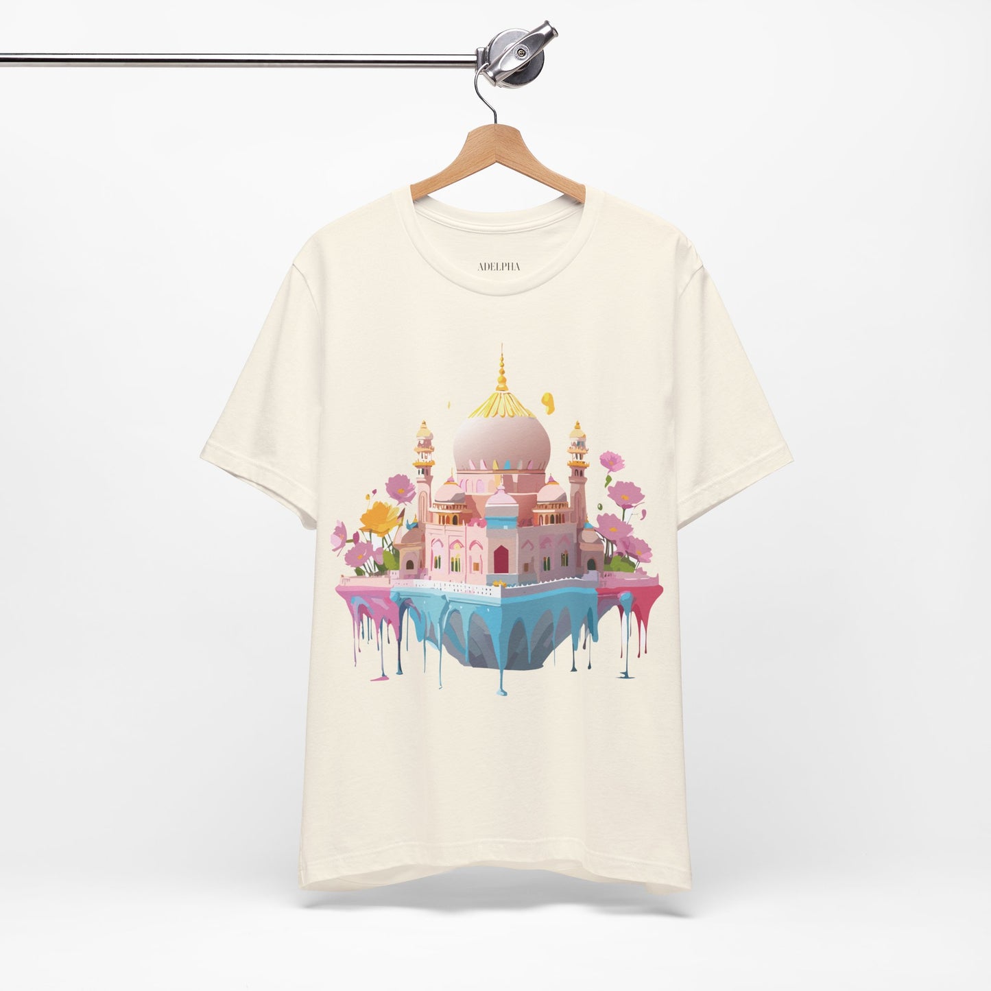 Natural Cotton Tee Shirt - Bukhara, Uzbekistan Printify