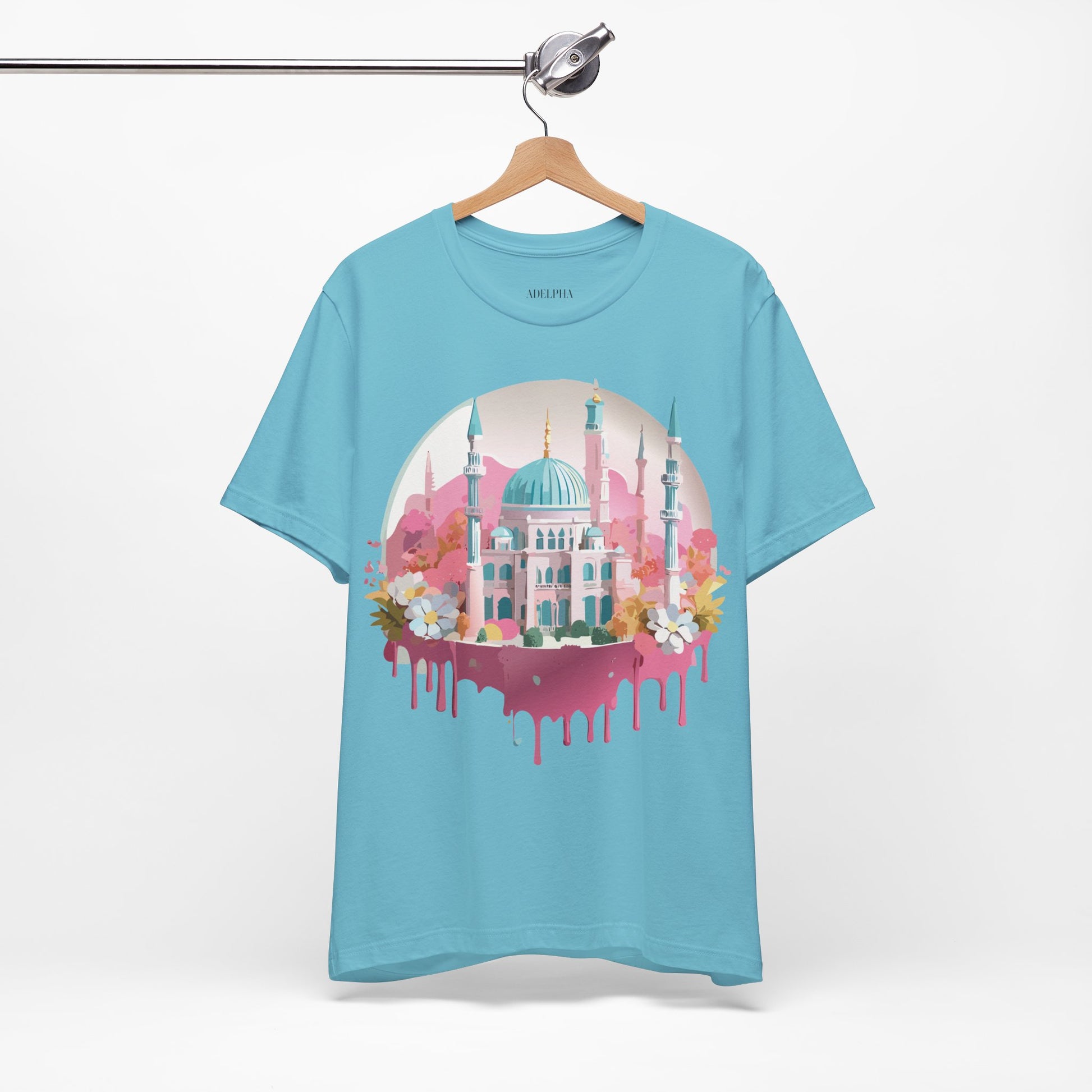 Natural Cotton Tee Shirt - Istanbul, Turkey Printify
