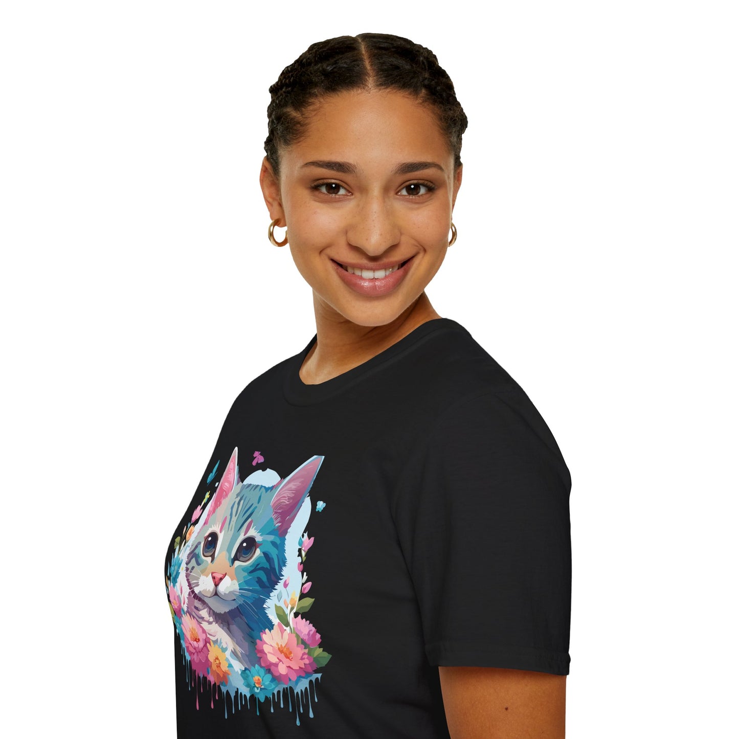 Cat Shirt, Shirt with Cat, Cats Tee, Kitten Tee