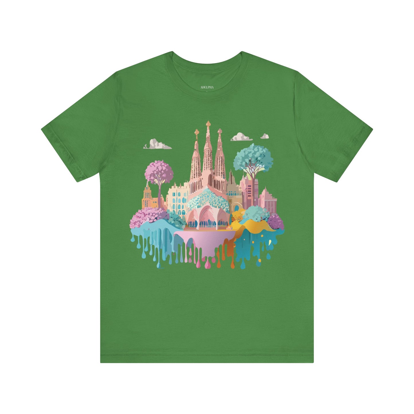 Tourist Shirt, Shirt with Barcelona - ADELPHA