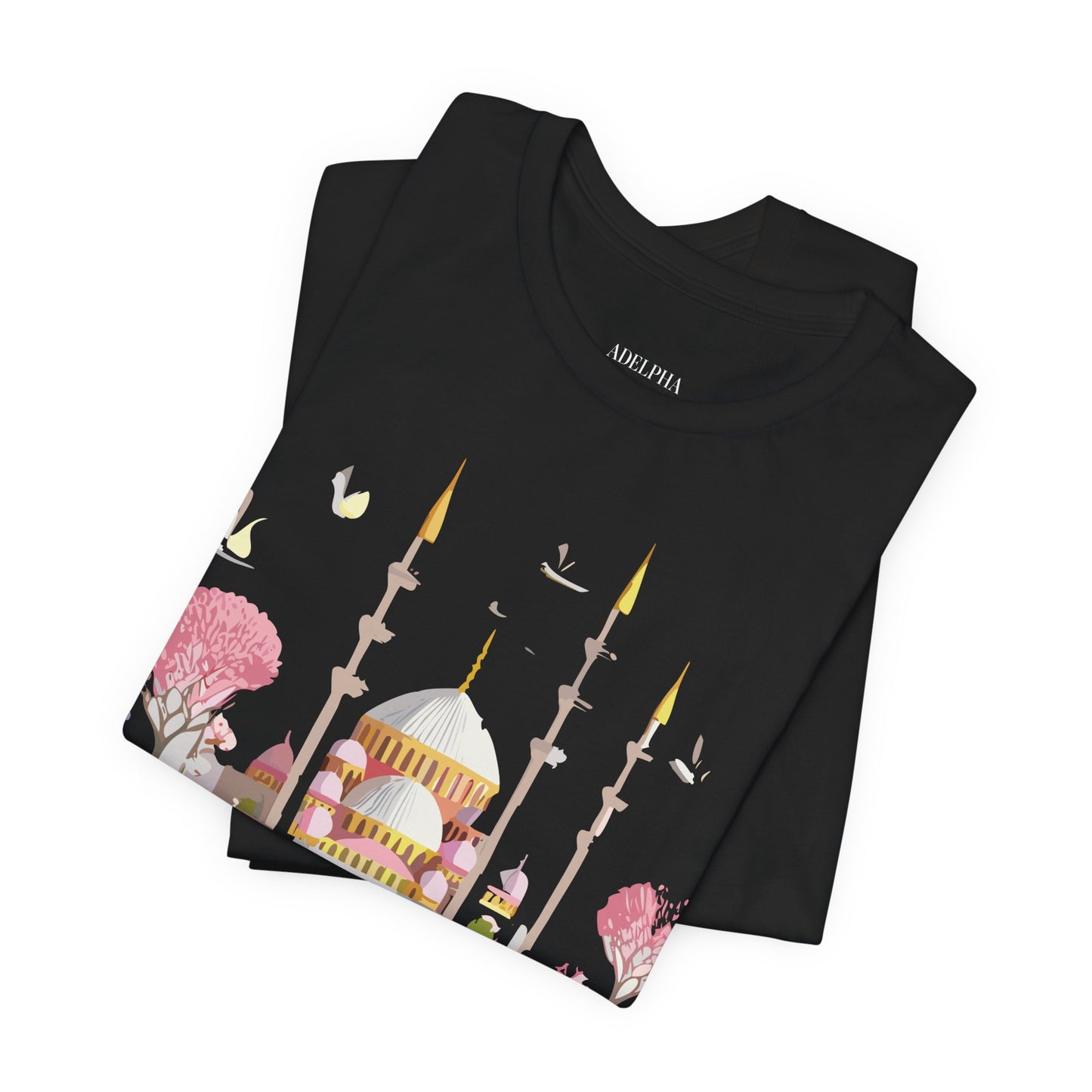 Natural Cotton Tee Shirt - Istanbul, Turkey Printify